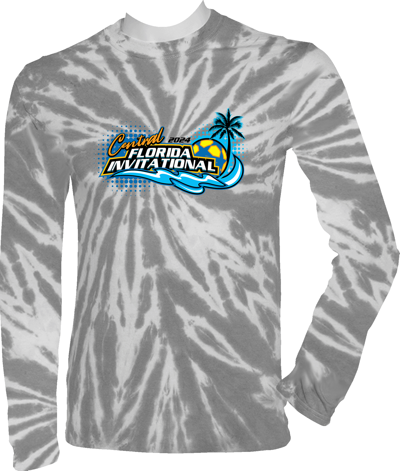 Tie-Dye Long Sleeves - 2024 Central Florida Invitational