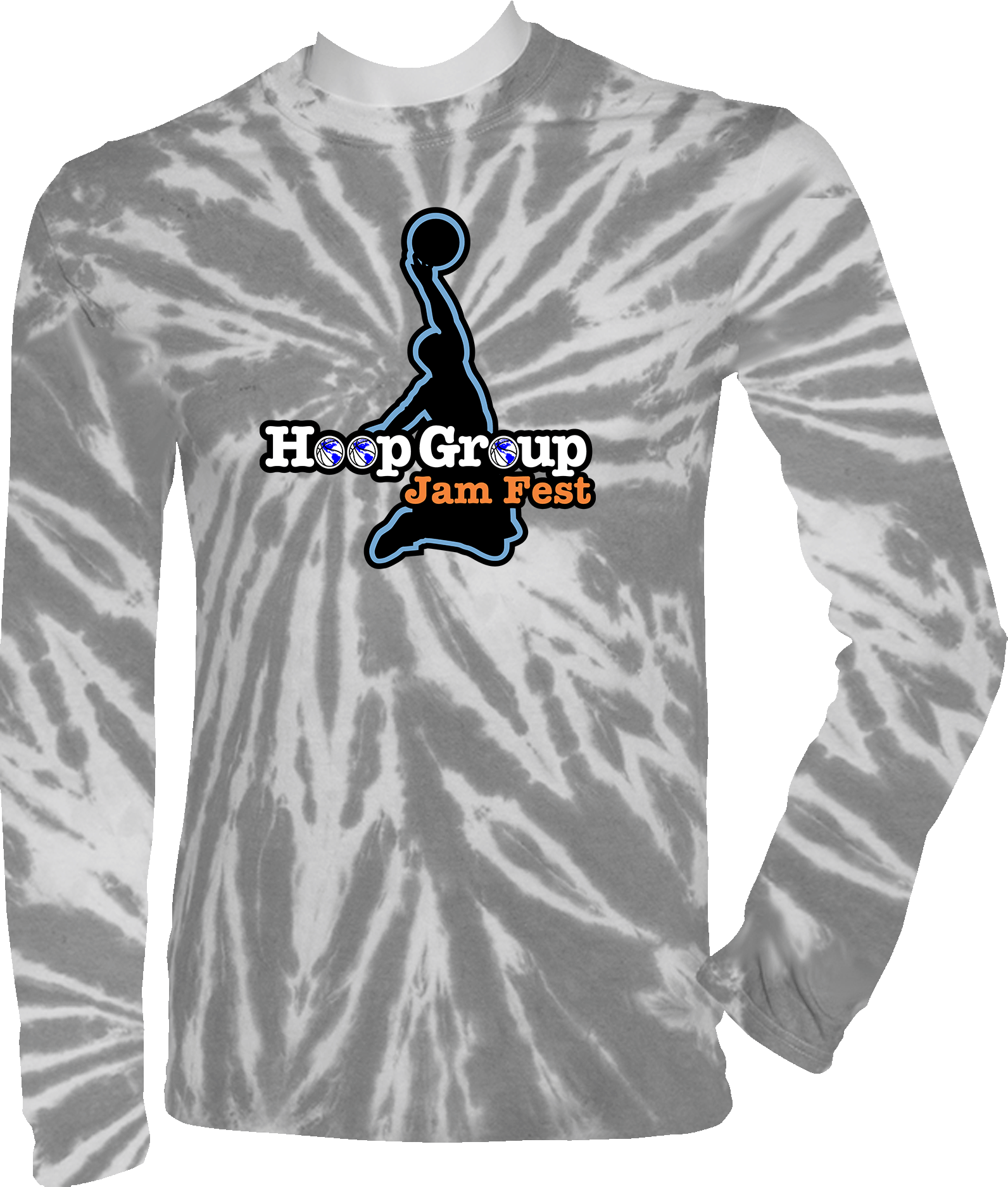 Tie-Dye Long Sleeves - 2024 Fall New Jersey Jam Fest - Secondary