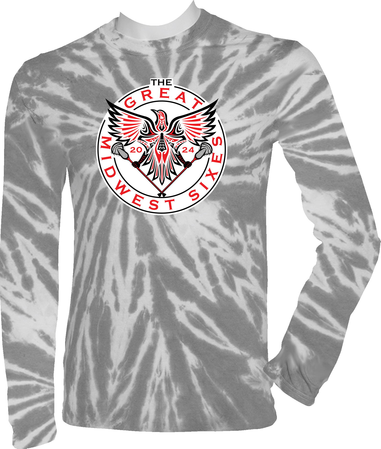 Tie-Dye Long Sleeves - 2024 The Great Midwest Sixes