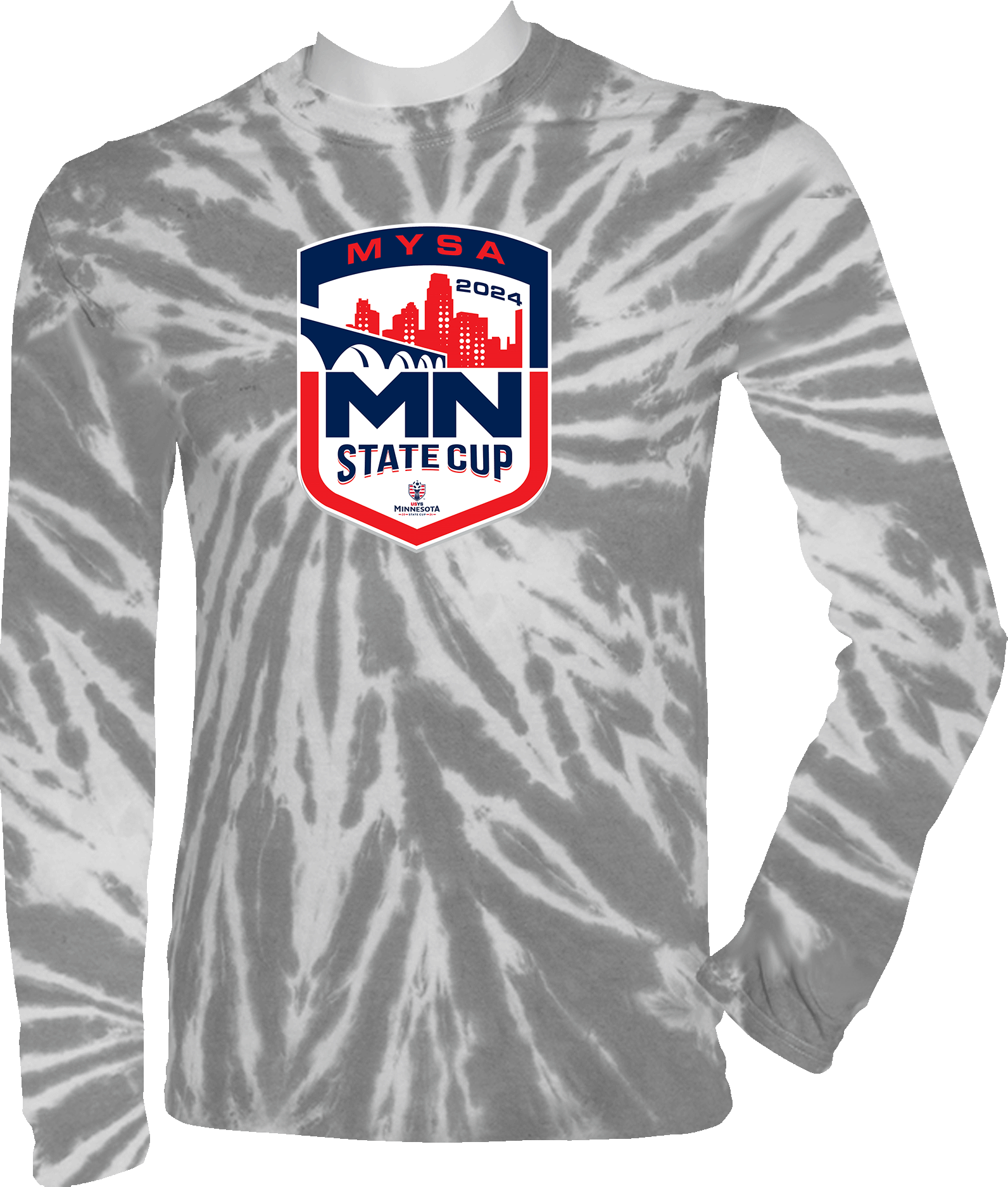 Tie-Dye Long Sleeves - 2024 USYS MN State Cup