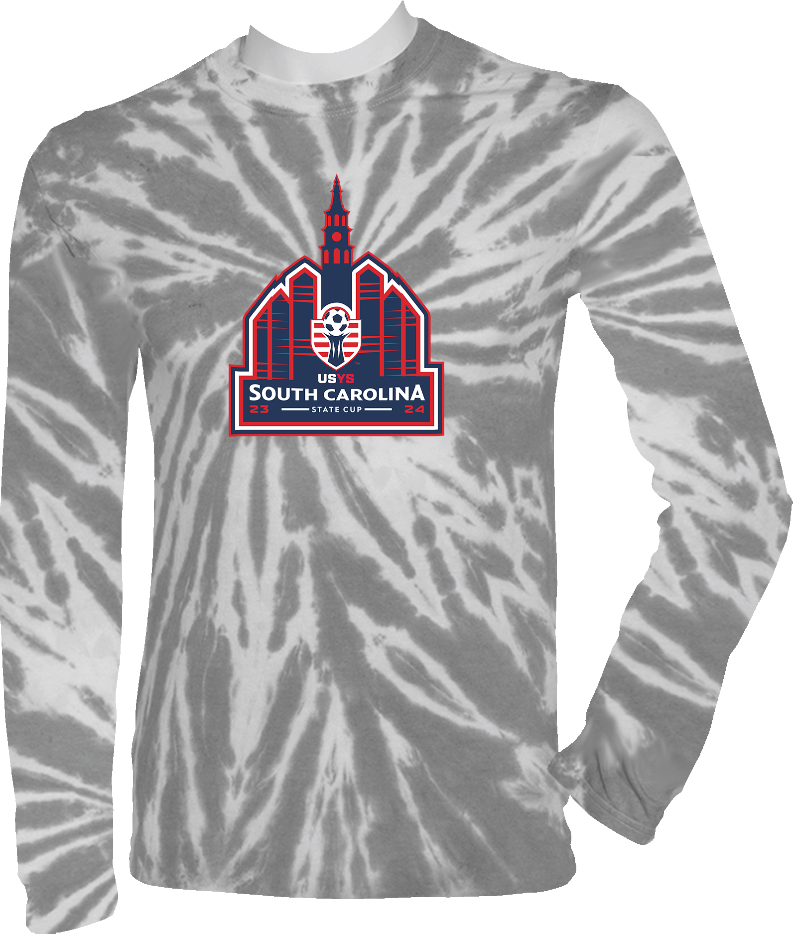 Tie-Dye Long Sleeves - 2024 USYS SC State Cup Spring