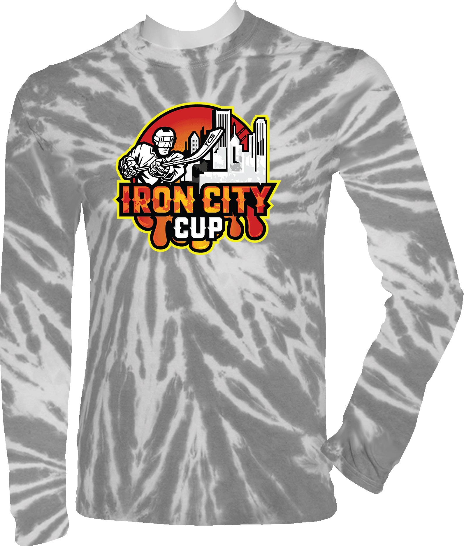 Tie-Dye Long Sleeves - 2024 Iron City Cup