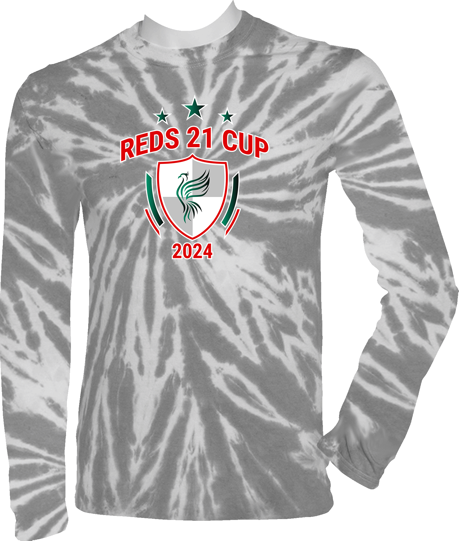 Tie-Dye Long Sleeves - 2024 Reds 21 Cup