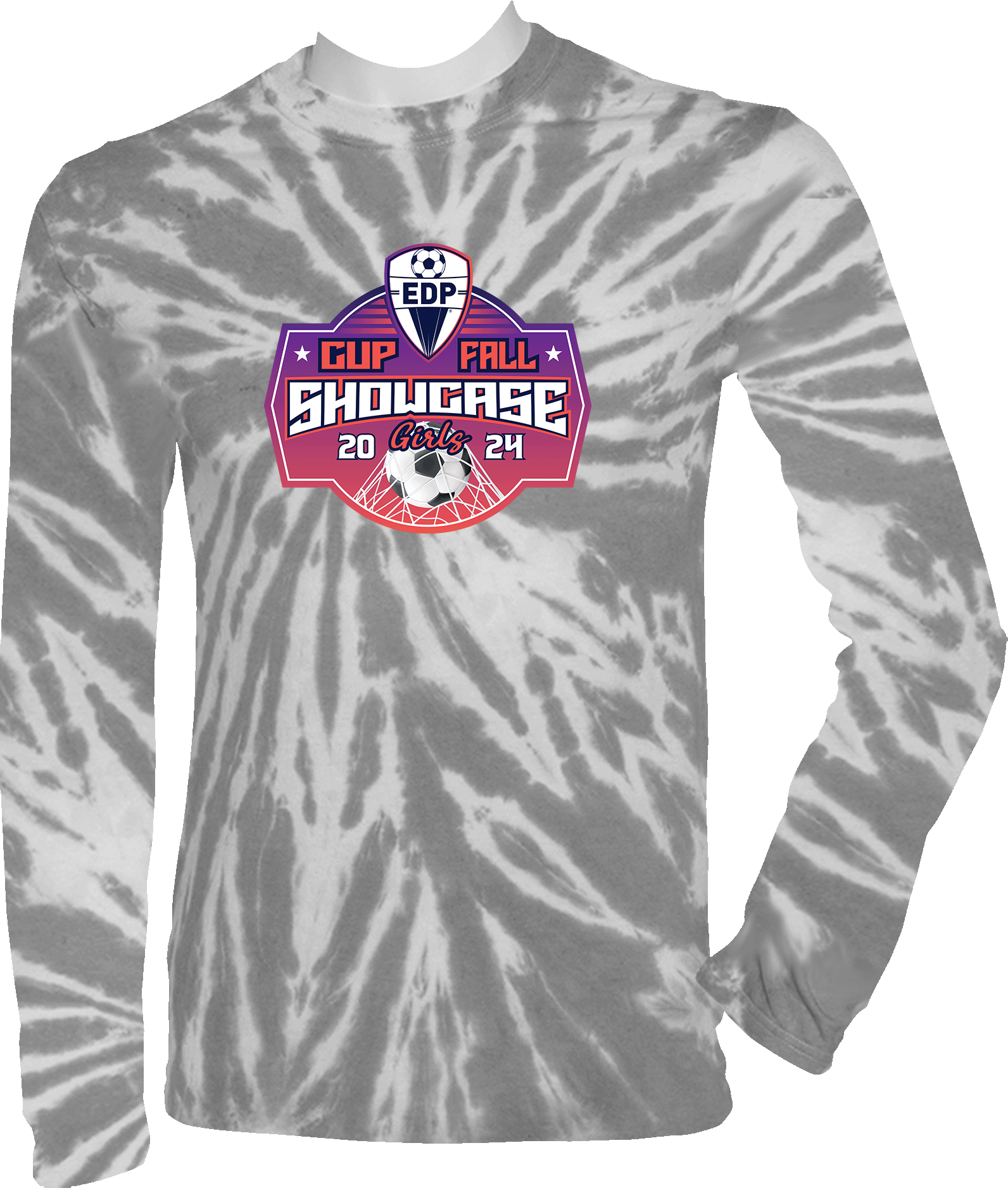 Tie-Dye Long Sleeves - 2024 EDP Cup Fall Showcase Girls