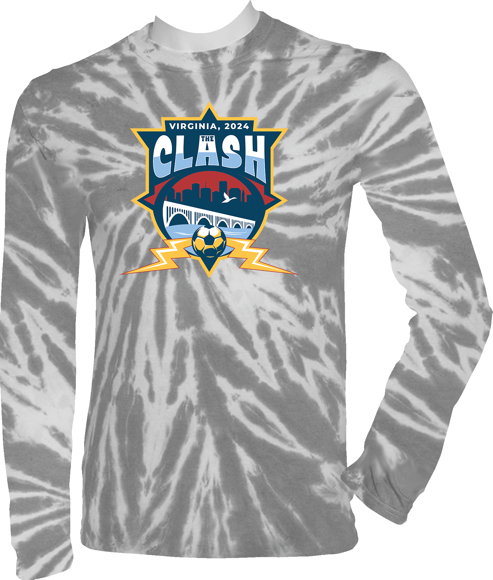 Tie-Dye Long Sleeves - 2024 Commonwealth Clash