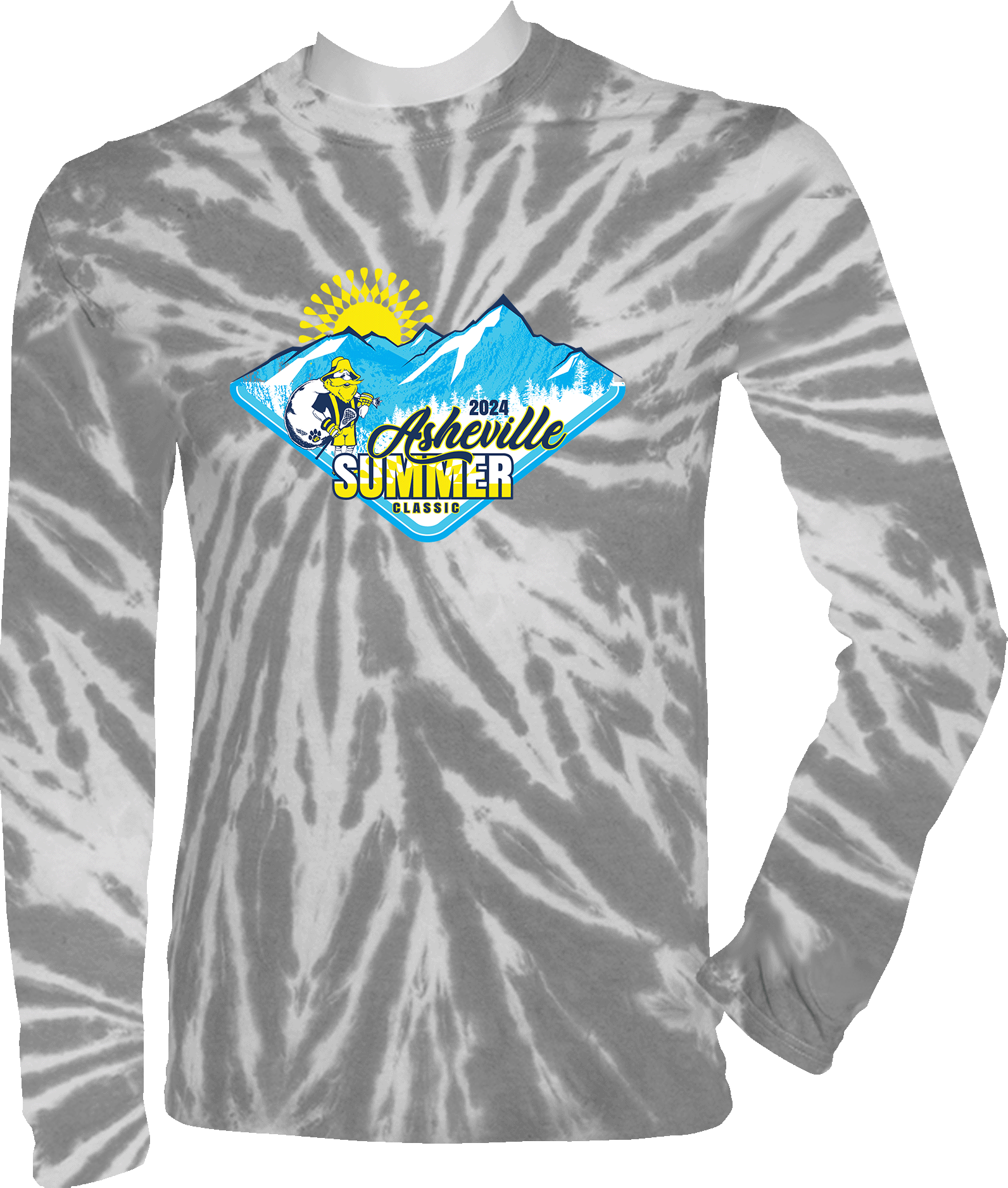 Tie-Dye Long Sleeves - 2024 Asheville Summer Classic