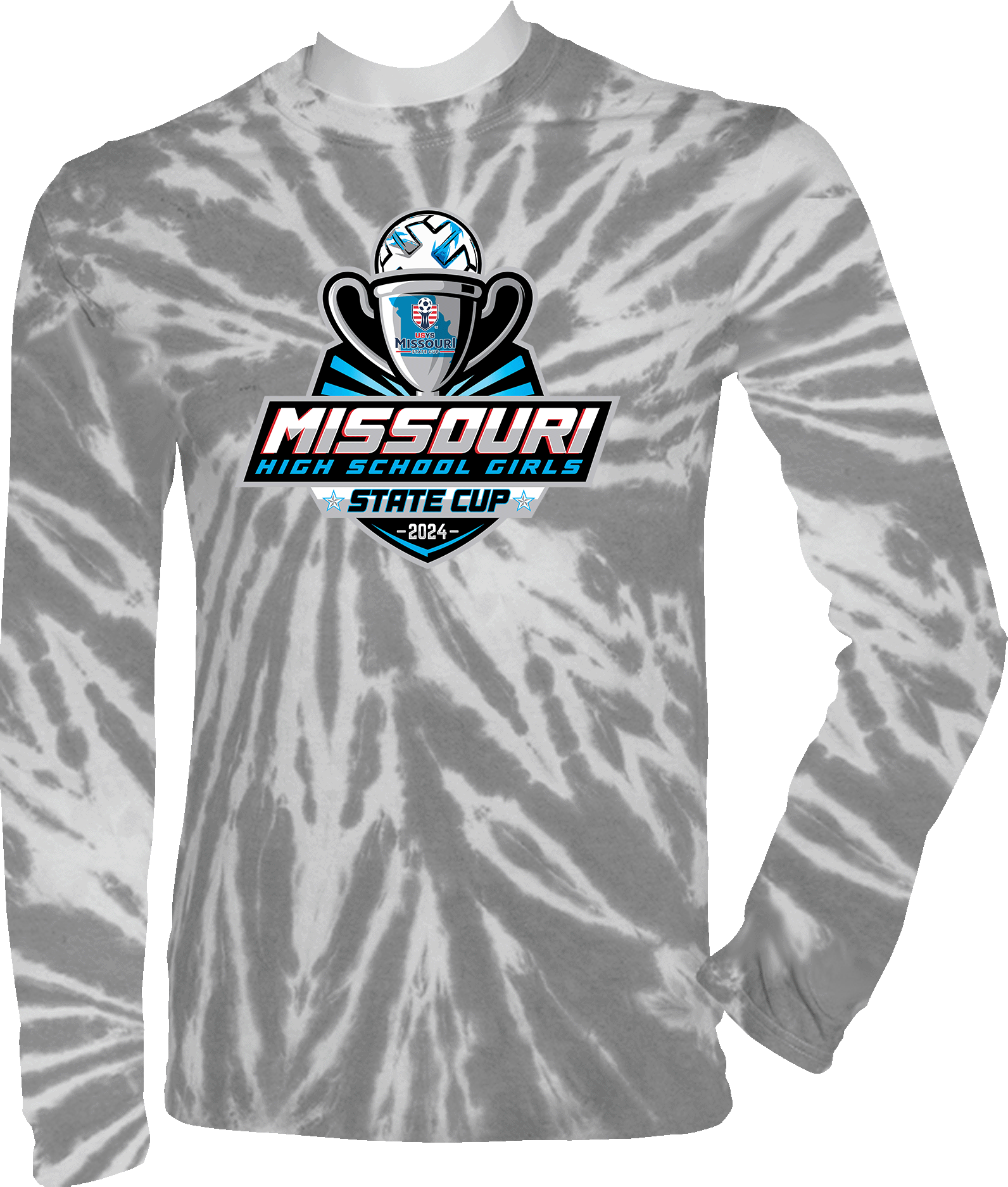 Tie-Dye Long Sleeves - 2024 USYS High School Girls State Cup