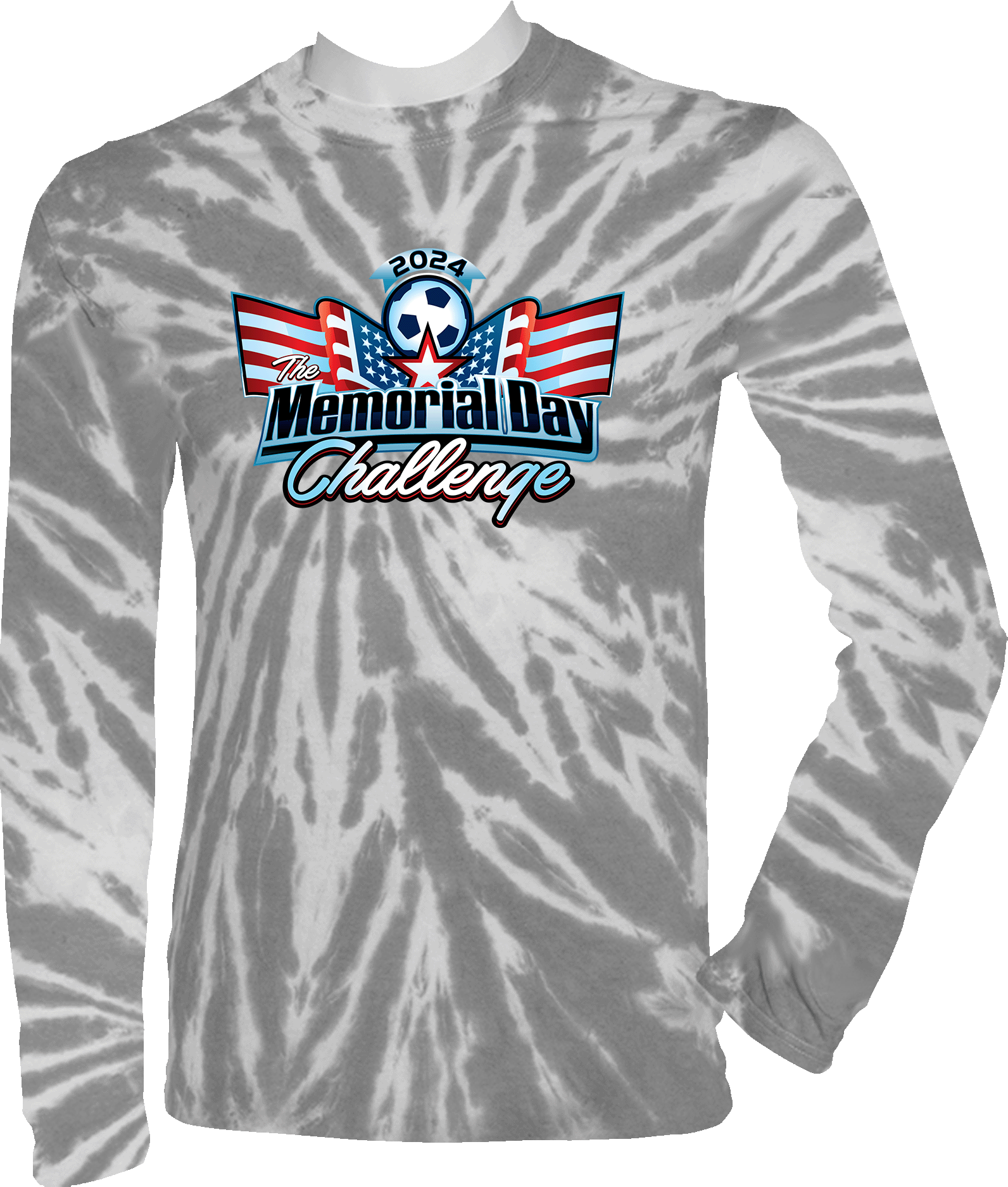 Tie-Dye Long Sleeves - 2024 The Memorial Day Challenge