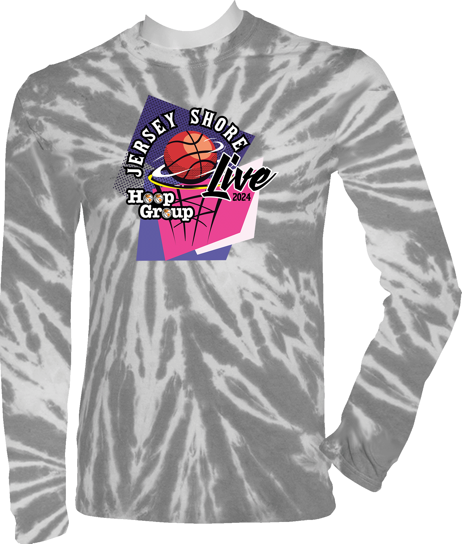 Tie-Dye Long Sleeves - 2024 Girls Jersey Shore Live