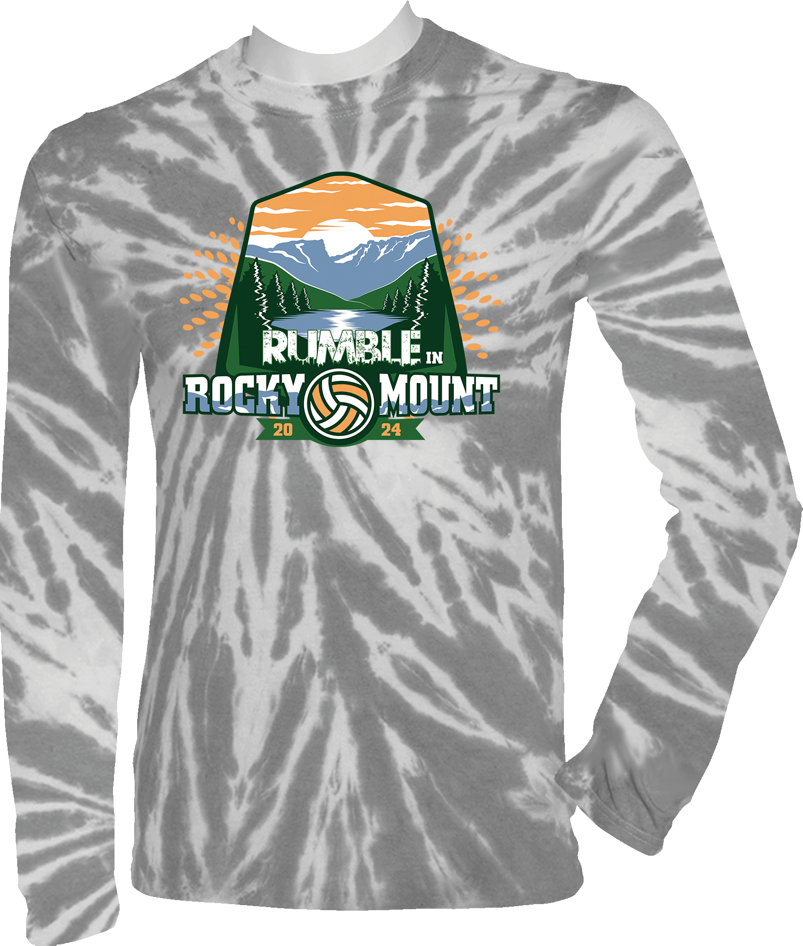 Tie-Dye Long Sleeves - 2024 Rumble In Rocky Mount