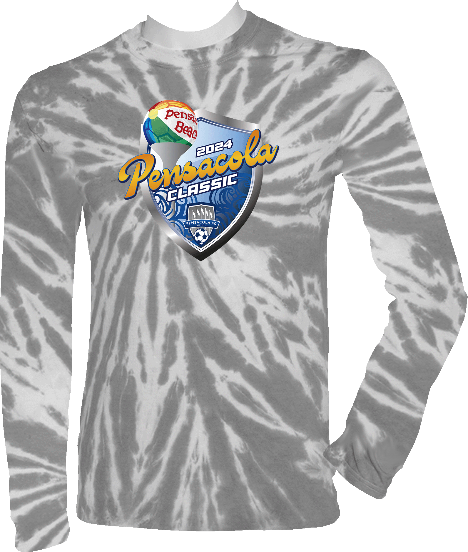 Tie-Dye Long Sleeves - 2024 Pensacola Classic