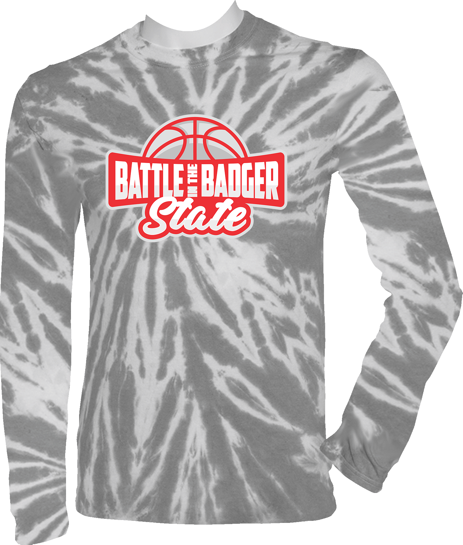 Tie-Dye Long Sleeves - 2024 Battle In The Badger State