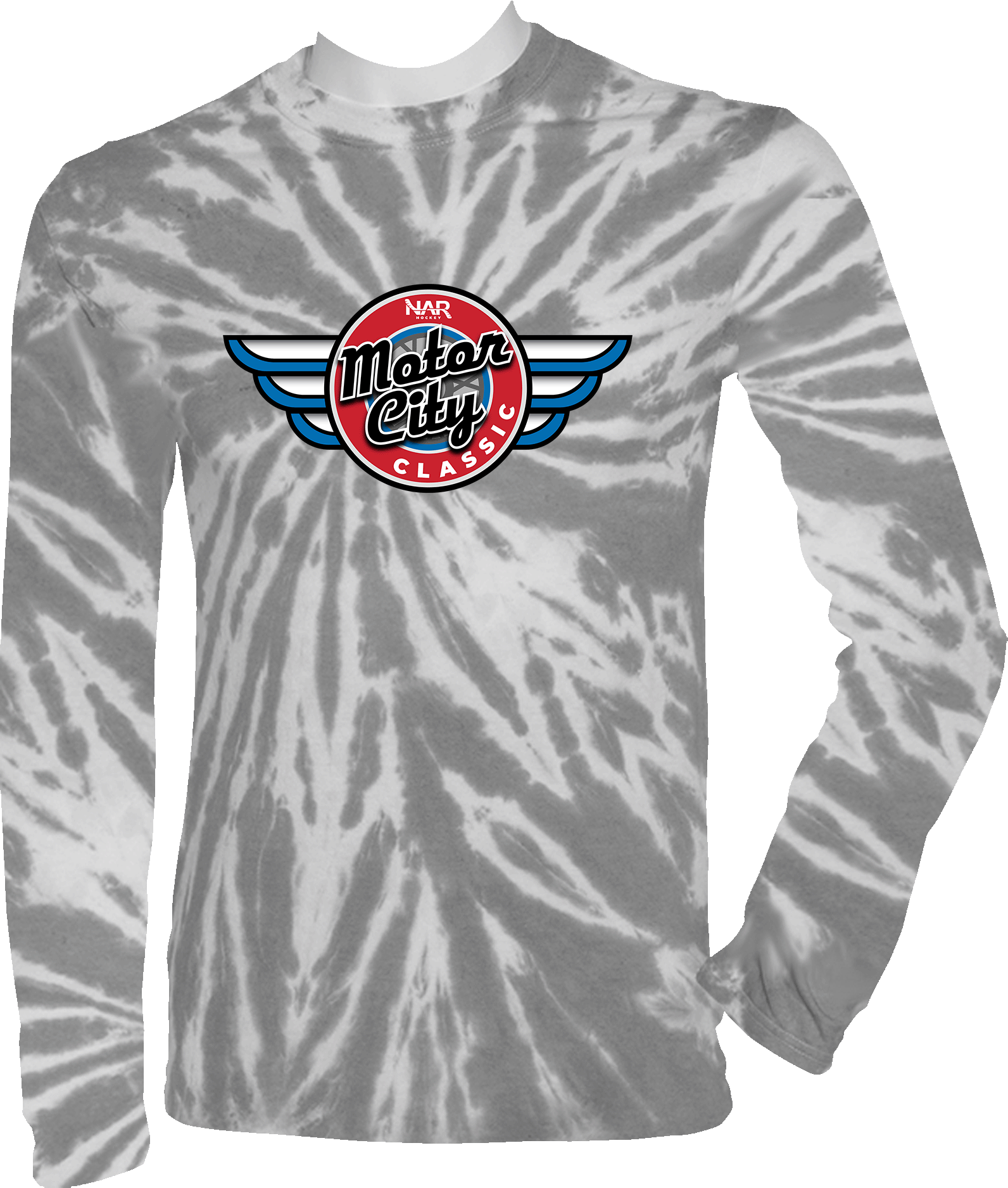 Tie-Dye Long Sleeves - 2024 Motor City Classic