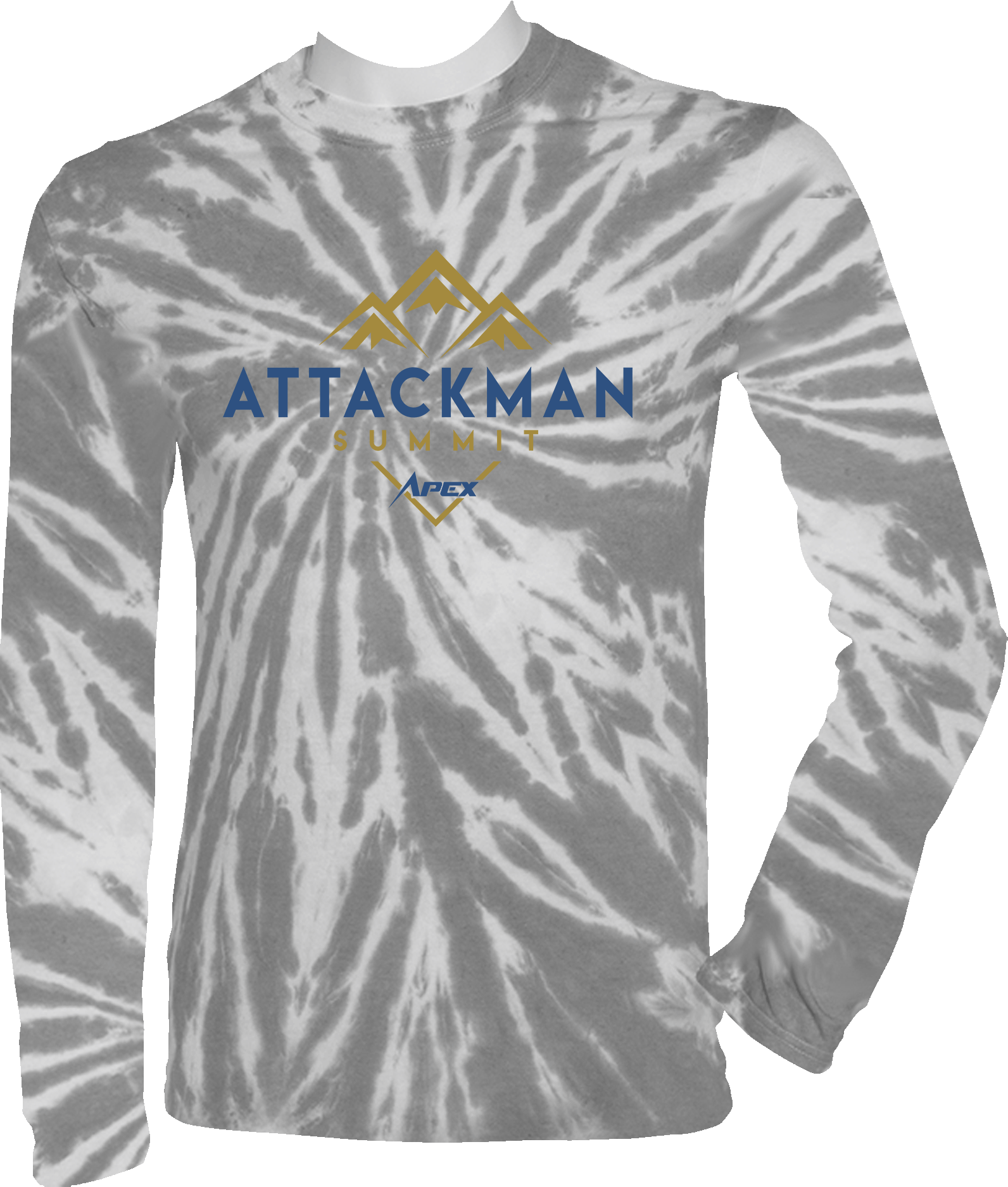 Tie-Dye Long Sleeves - 2024 Faceoff Factory Summit - ATTACKMAN