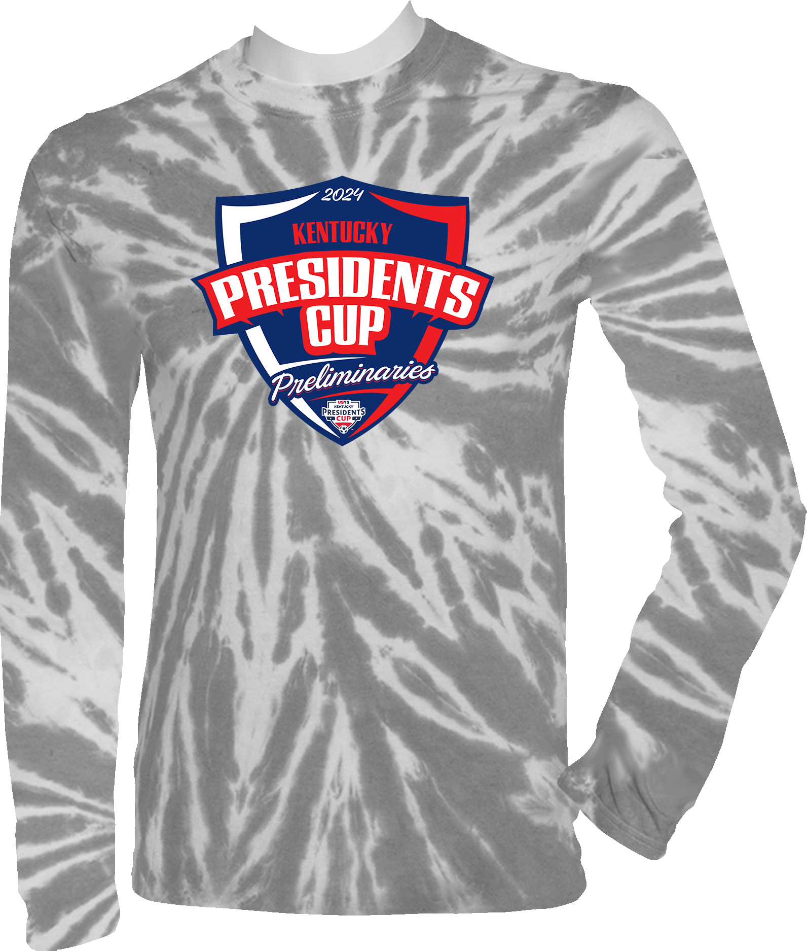 Tie-Dye Long Sleeves - 2024 USYS KY Presidents Cup