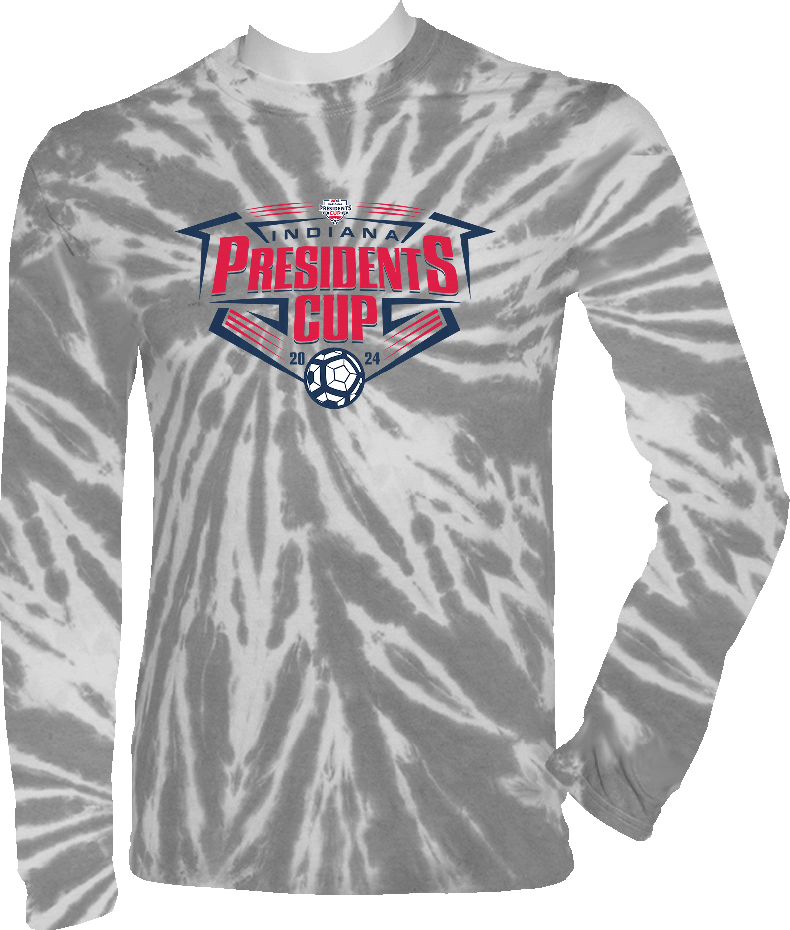 Tie-Dye Long Sleeves - 2024 USYS IN Presidents Cup