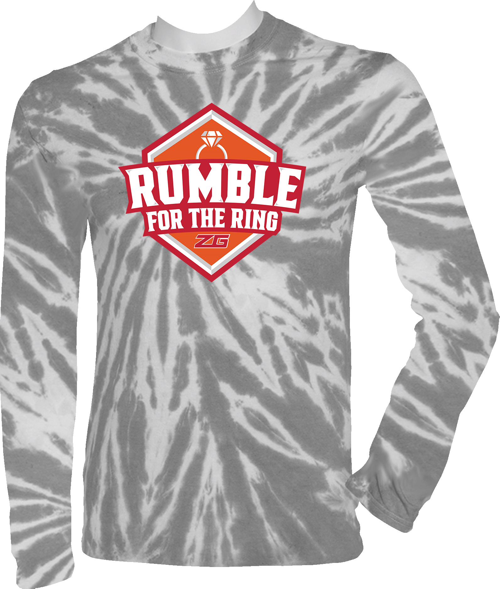 Tie-Dye Long Sleeves - 2024 Zero Gravity Rumble for the Ring (CT)