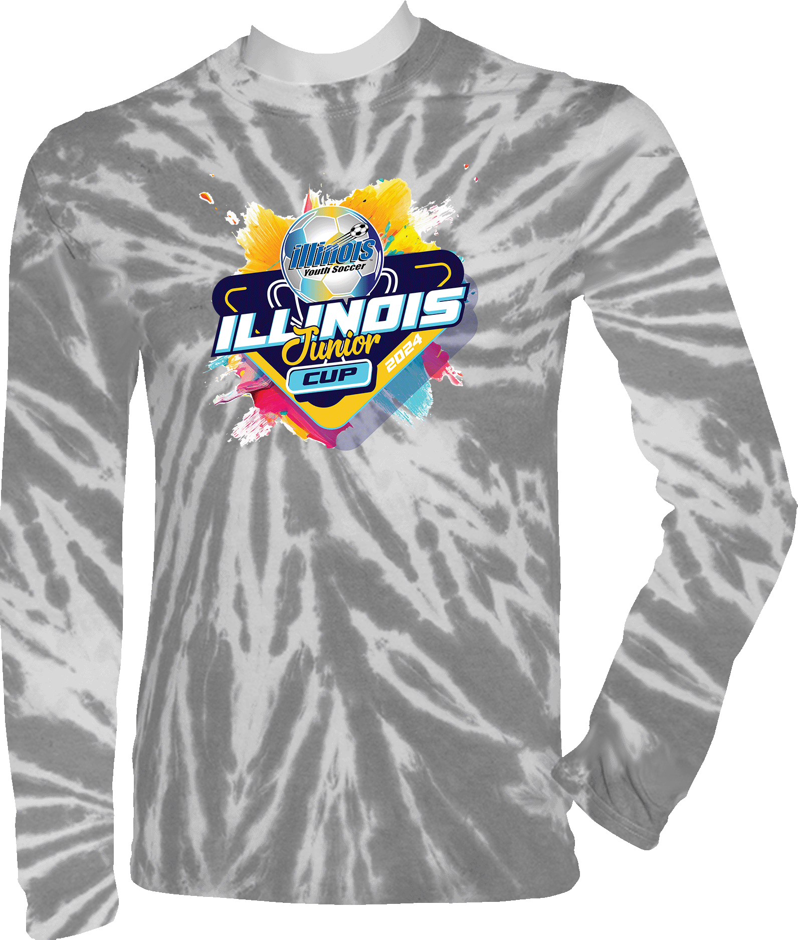 Tie-Dye Long Sleeves - 2024 USYS Illinois Junior Cup