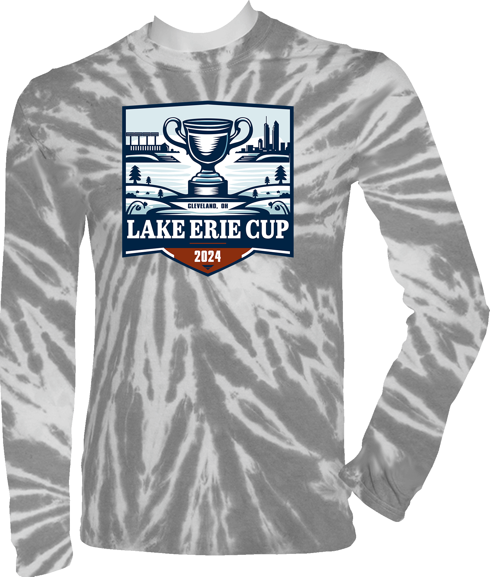 Tie-Dye Long Sleeves - 2024 Lake Erie Cup