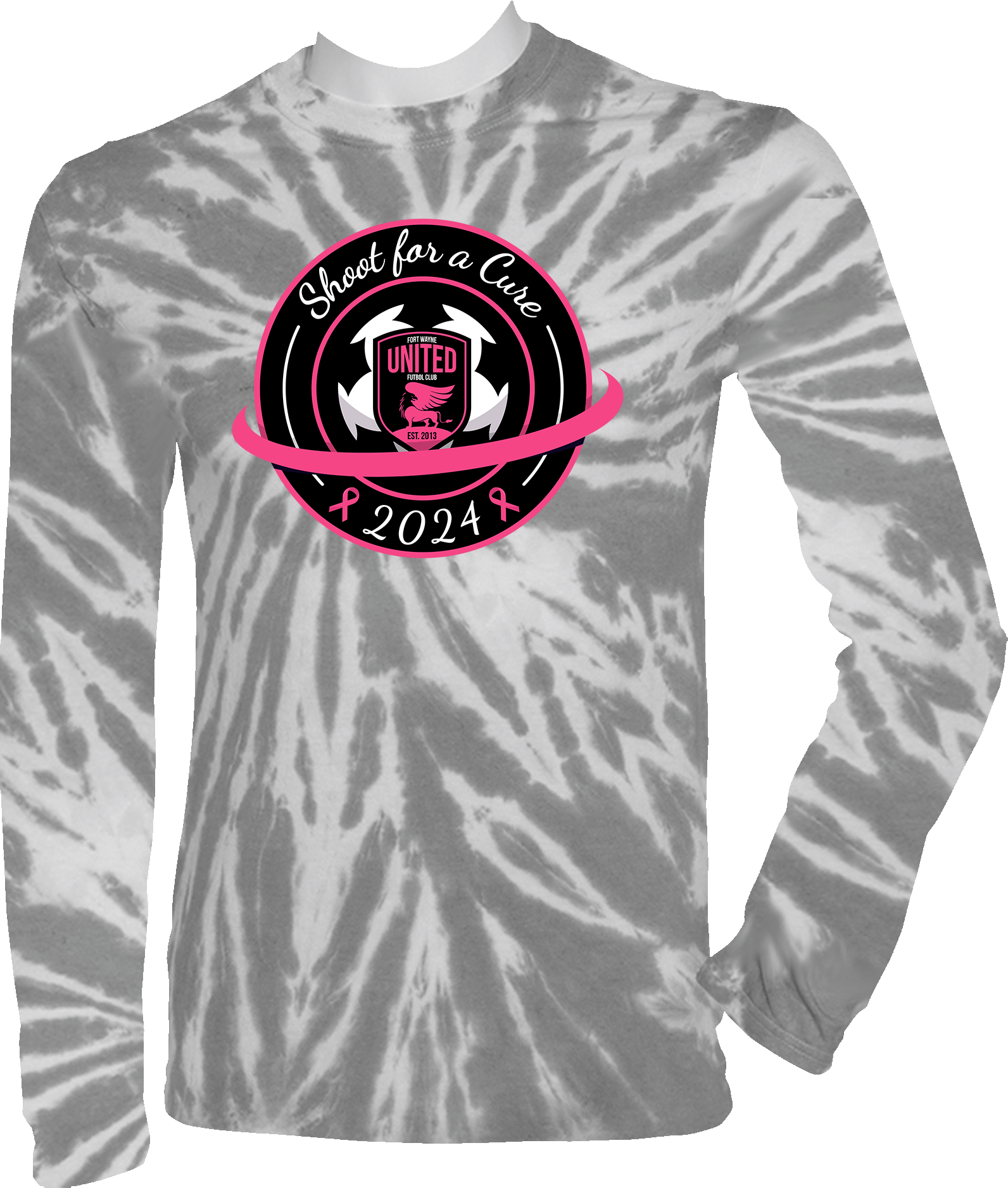 Tie-Dye Long Sleeves - 2024 Shoot For A Cure