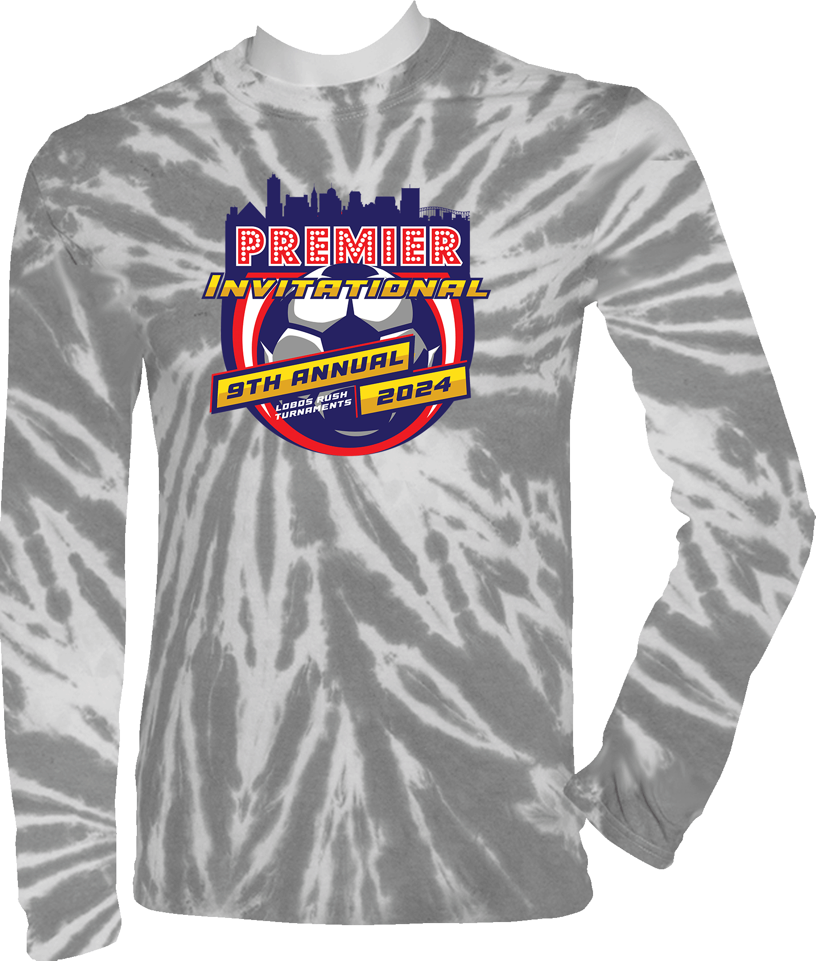 Tie-Dye Long Sleeves - 2024 9th Annual Premier Invitational