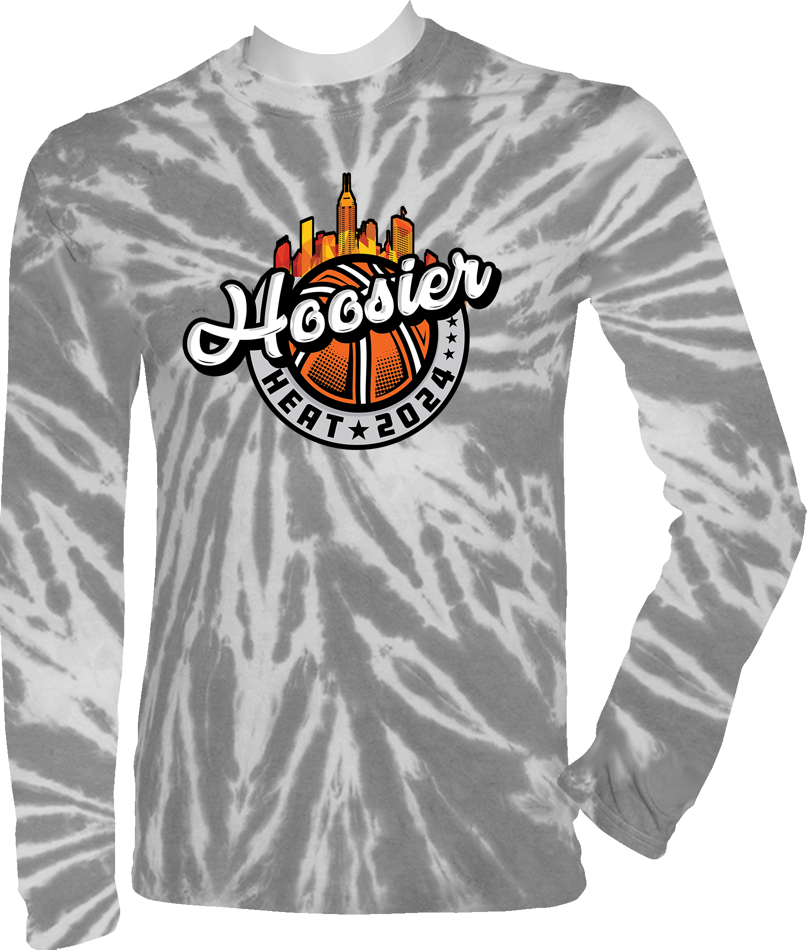 Tie-Dye Long Sleeves - 2024 Hoosier Heat