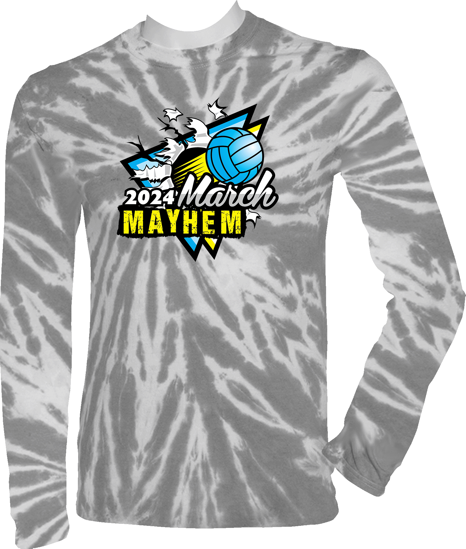 Tie-Dye Long Sleeves - 2024 March Mayhem