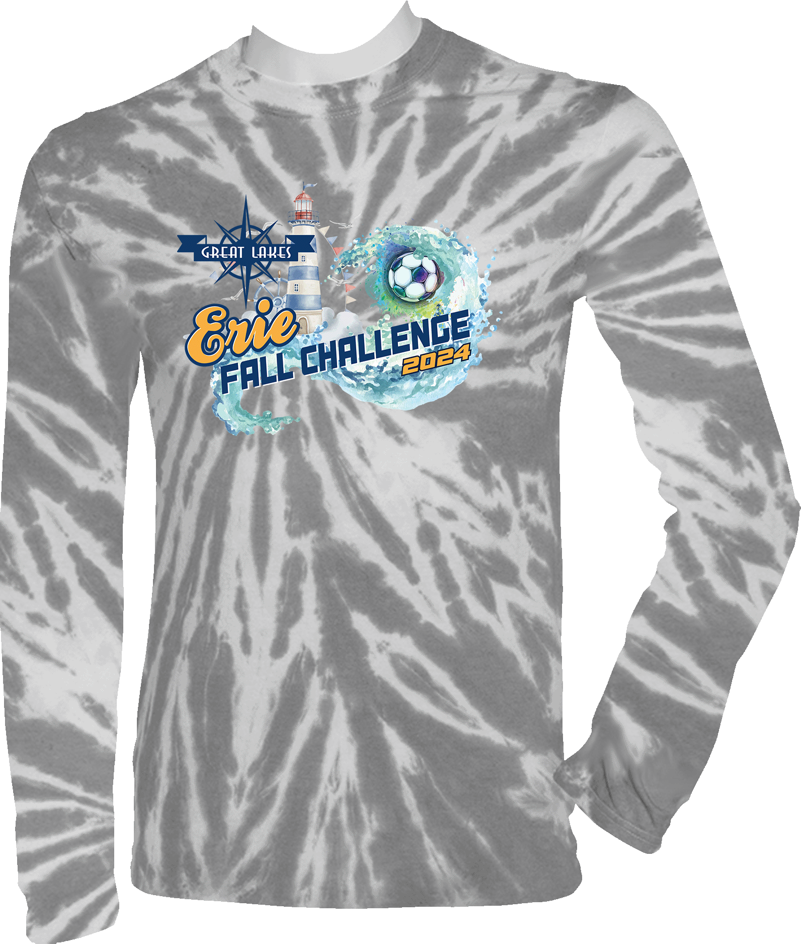 Tie-Dye Long Sleeves - 2024 Great Lakes Erie Fall Challenge