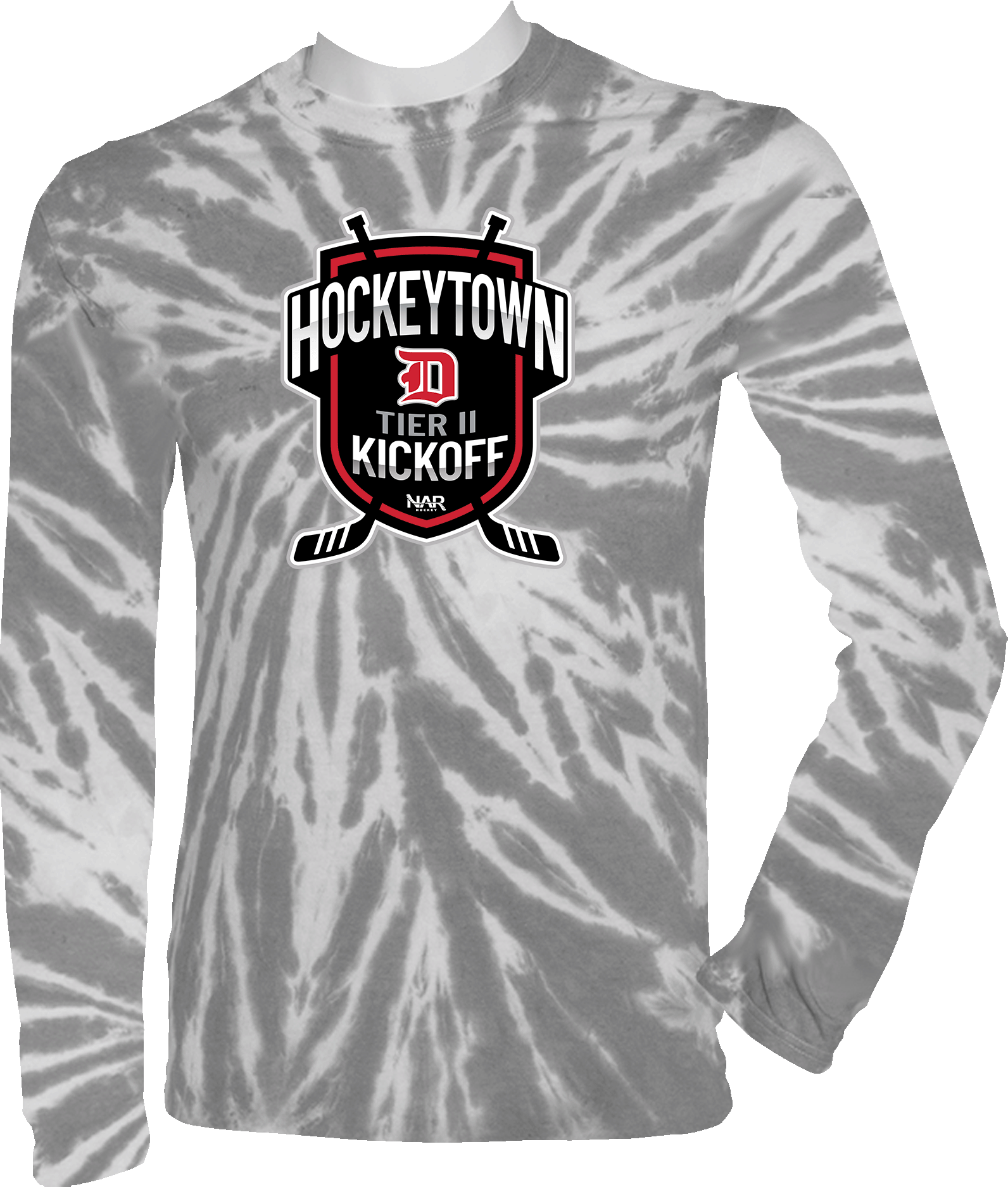 Tie-Dye Long Sleeves - 2024 HockeyTown Tier II Fall Kick-Off