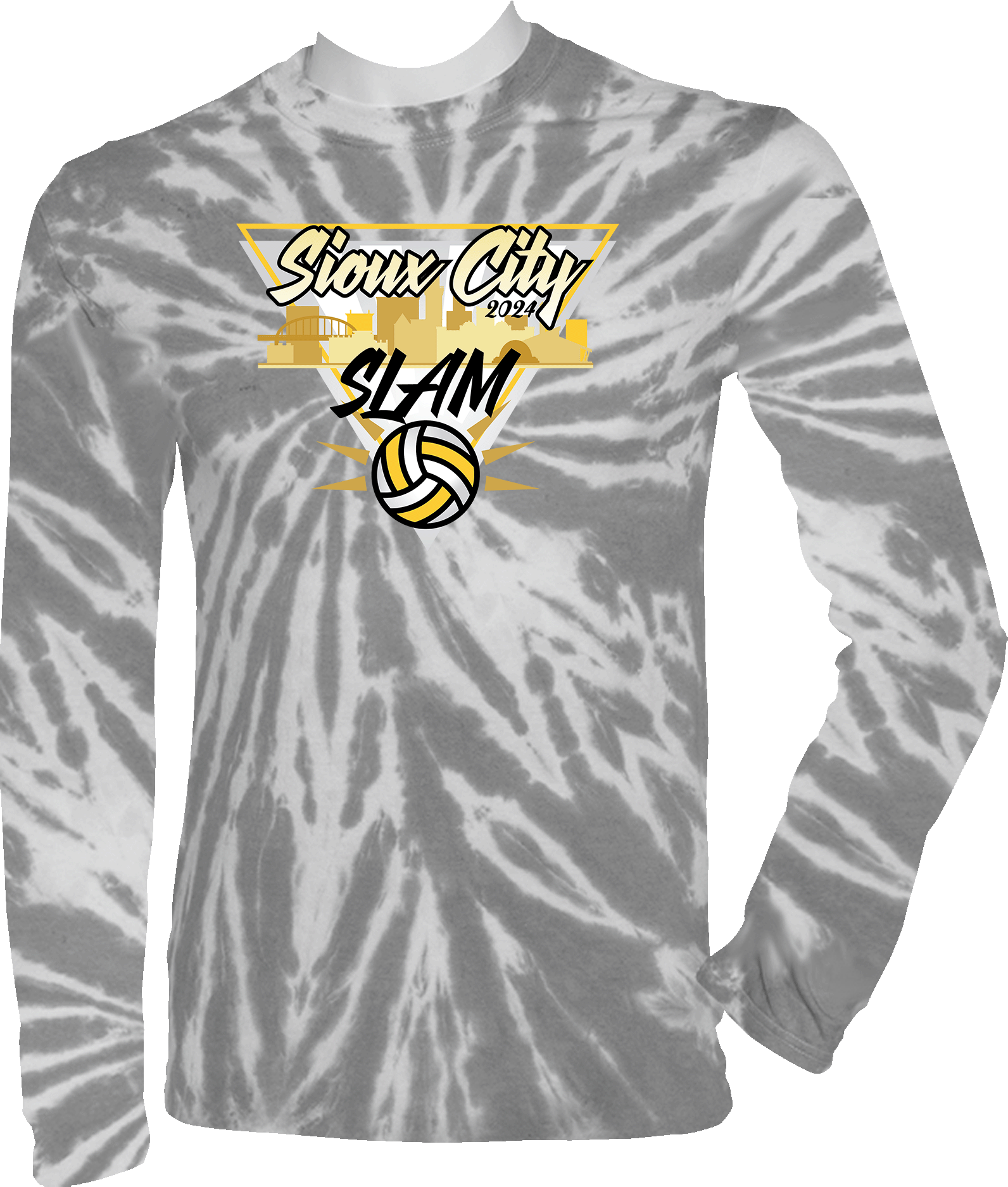 Tie-Dye Long Sleeves - 2024 Sioux City Slam