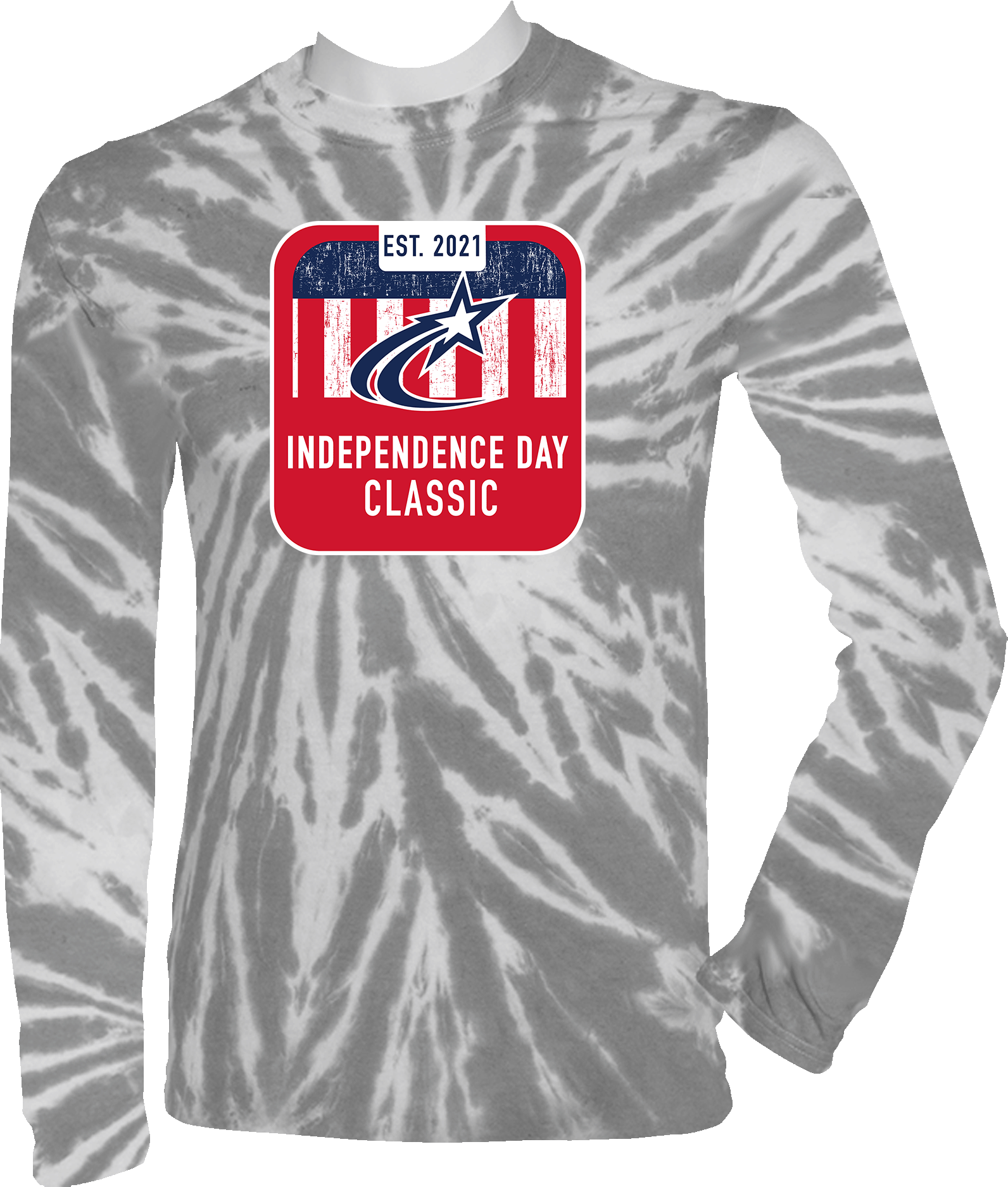 Tie-Dye Long Sleeves - 2024 Independence Day ClassicDont Delete (Copy)