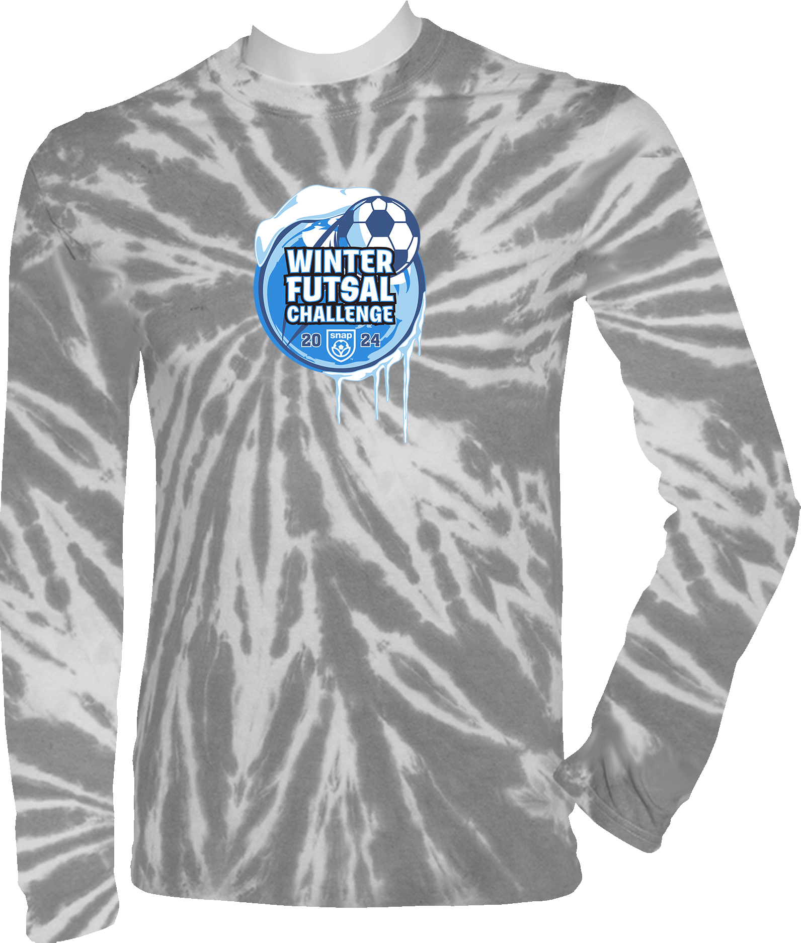 Tie-Dye Long Sleeves - 2024 Winter Futsal Challenge