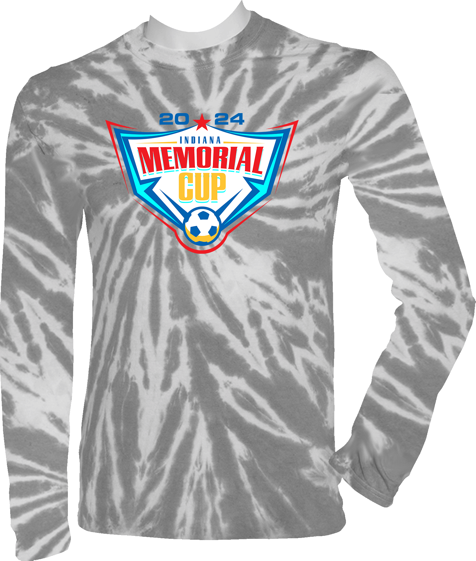 Tie-Dye Long Sleeves - 2024 USYS IN Memorial Cup