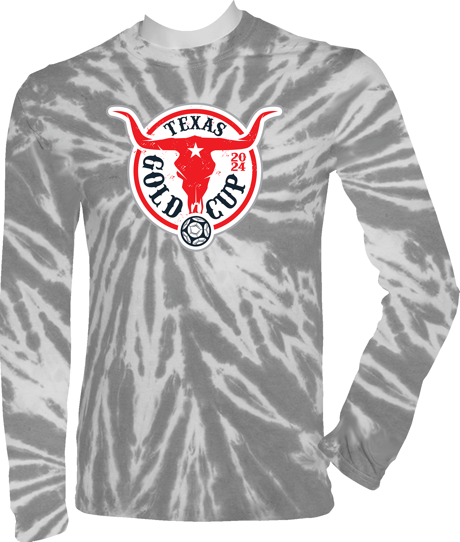 Tie-Dye Long Sleeves - 2024 Texas Gold Cup