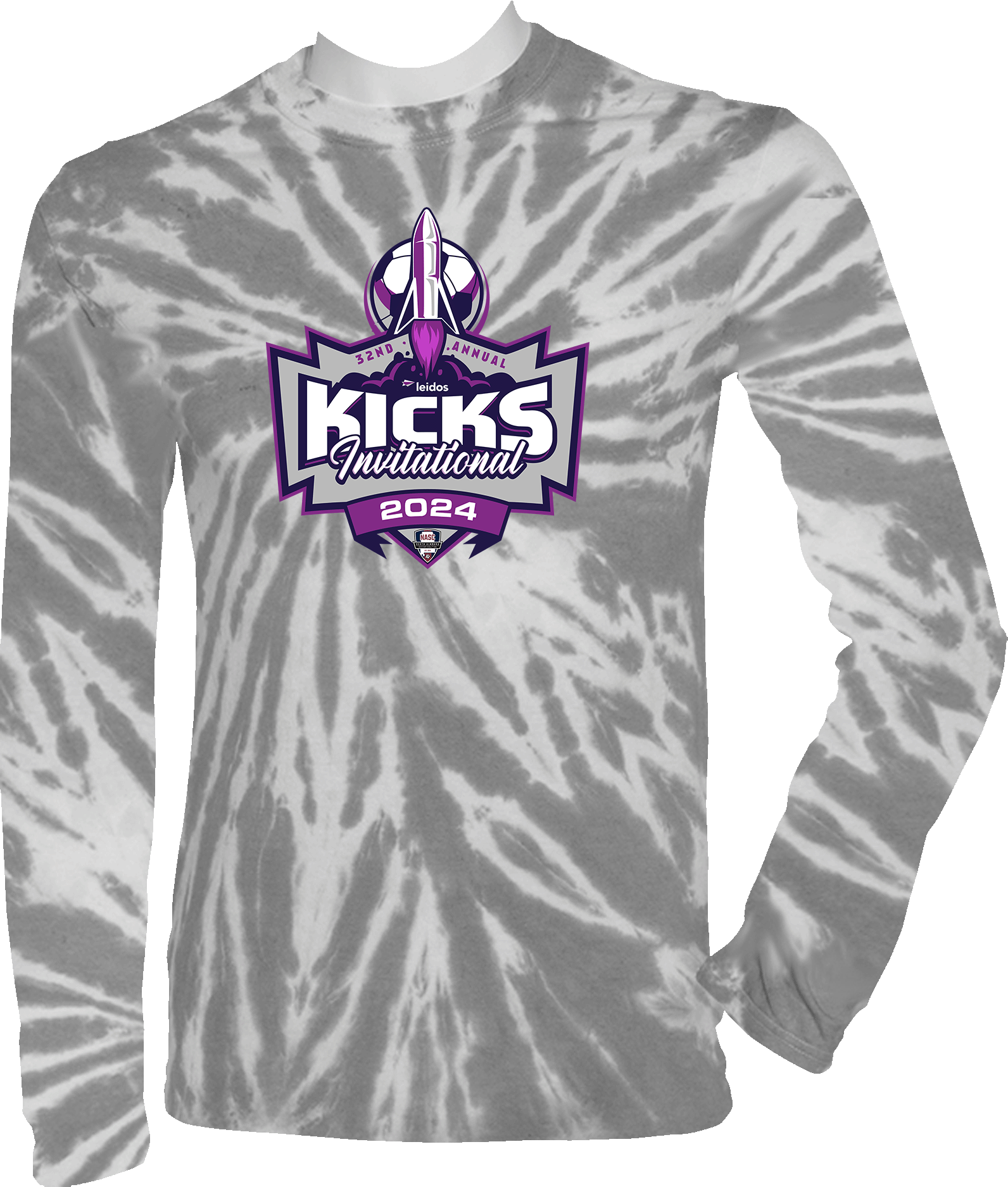 Tie-Dye Long Sleeves - 2024 Leidos Kicks Invitational