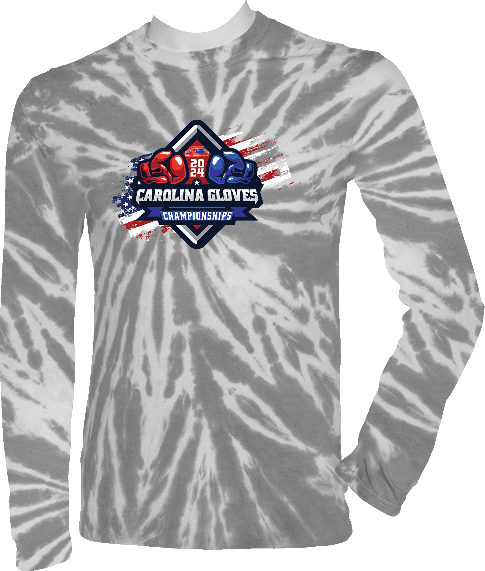 Tie-Dye Long Sleeves - 2024 Carolina Gloves State(July)