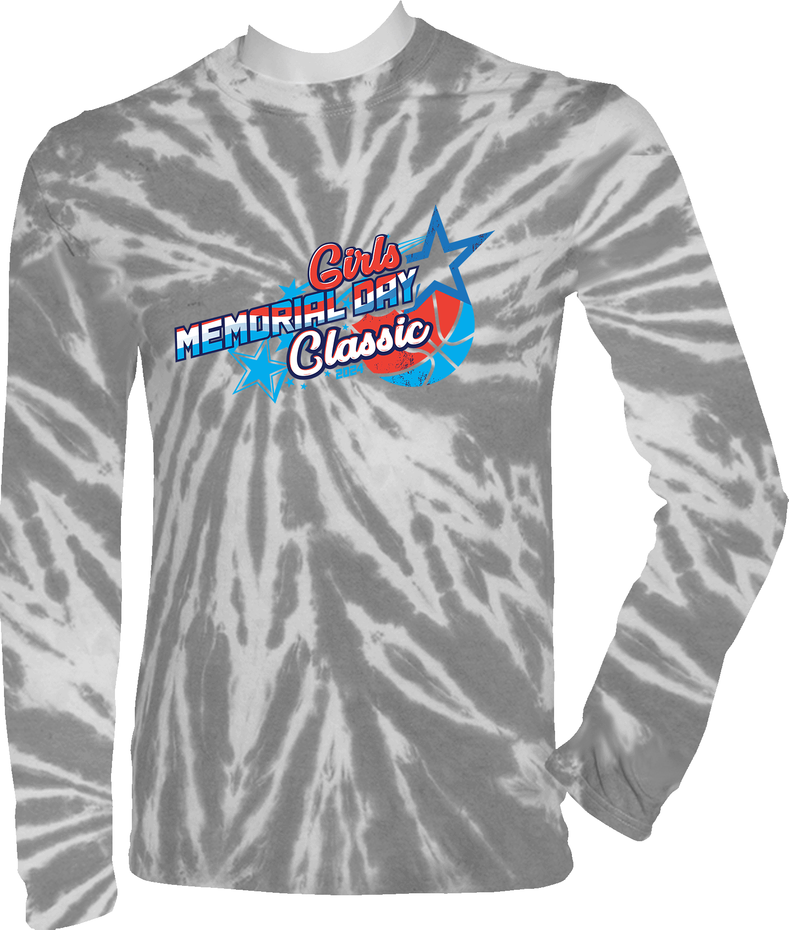 Tie-Dye Long Sleeves - 2024 Girls Memorial Day Classic