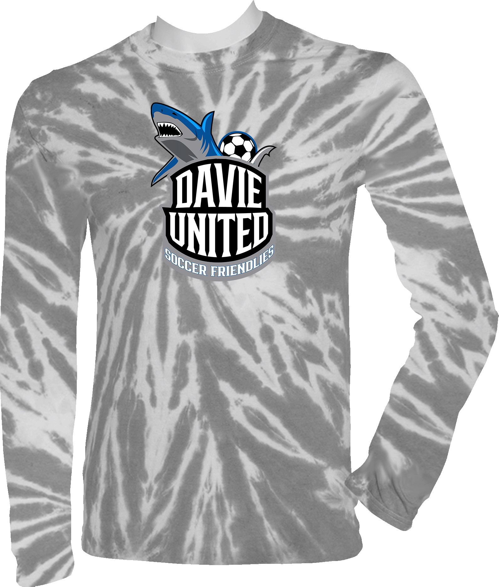 Tie-Dye Long Sleeves - 2024 Davie United Soccer Friendlies