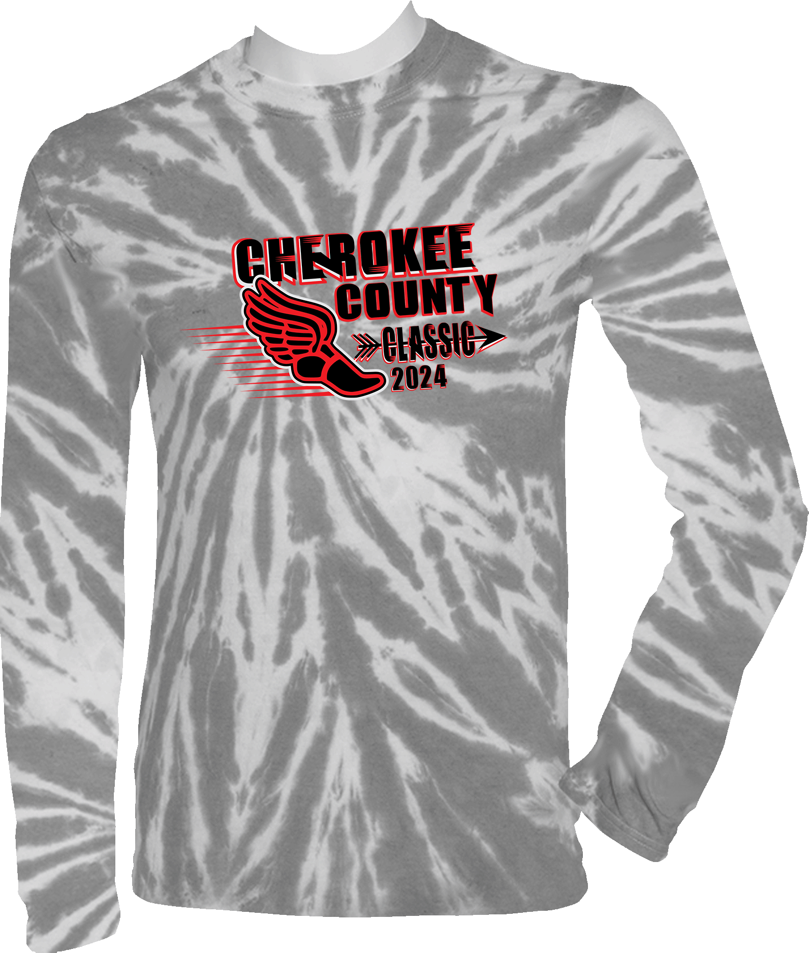 Tie-Dye Long Sleeves - 2024 Cherokee County Classic