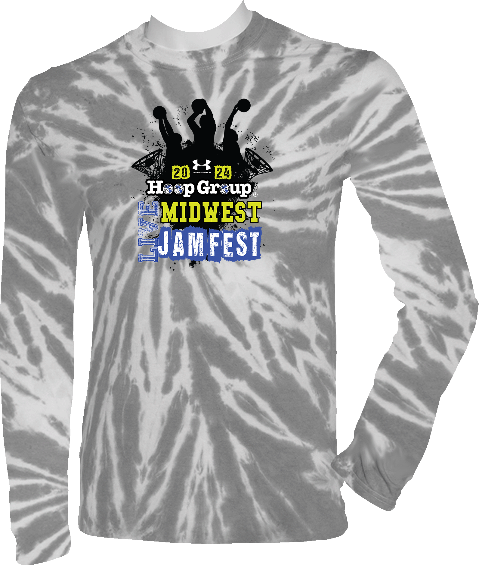 Tie-Dye Long Sleeves - 2024 Live Midwest Jam Fest