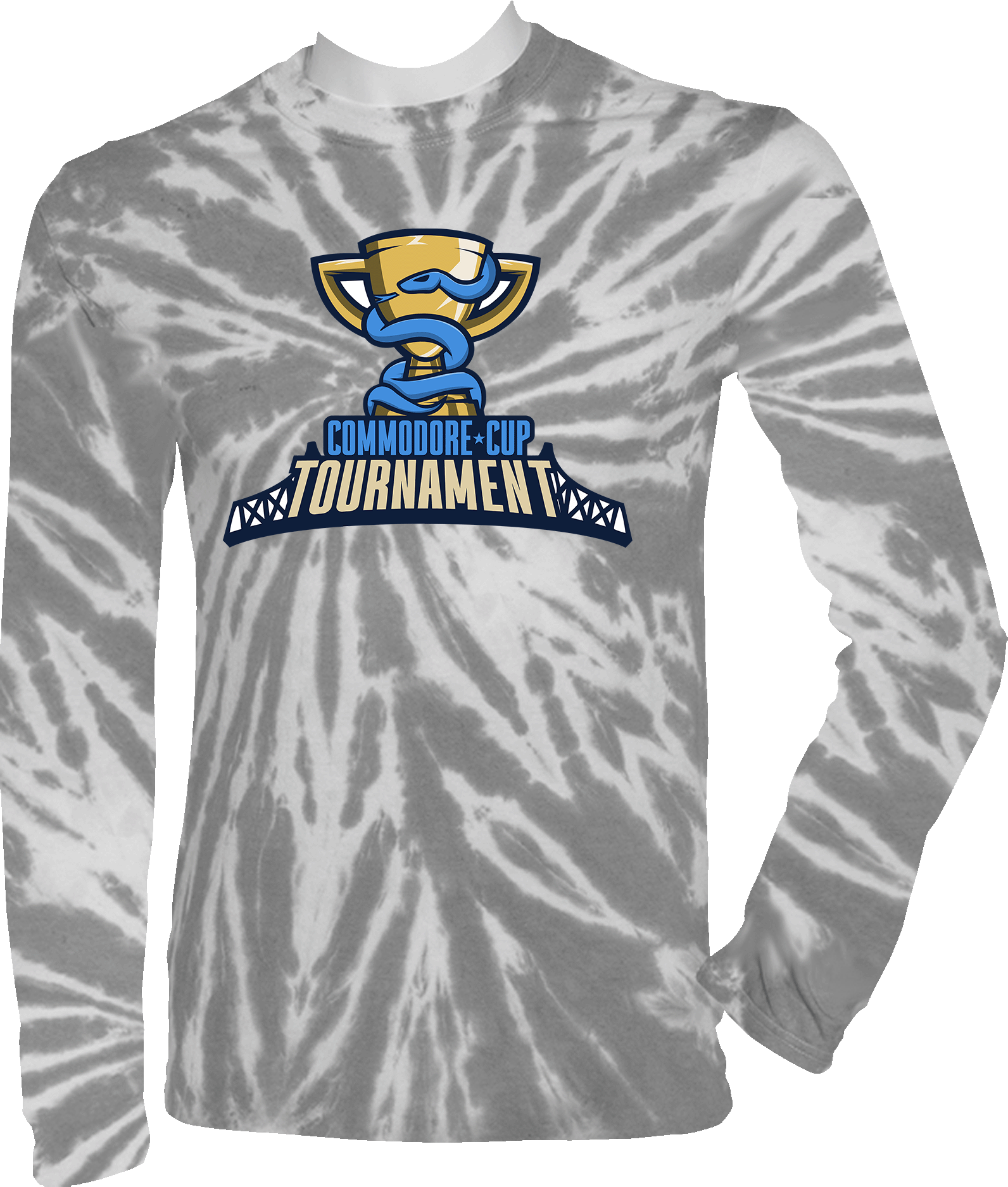 Tie-Dye Long Sleeves - 2024 Commodore Cup