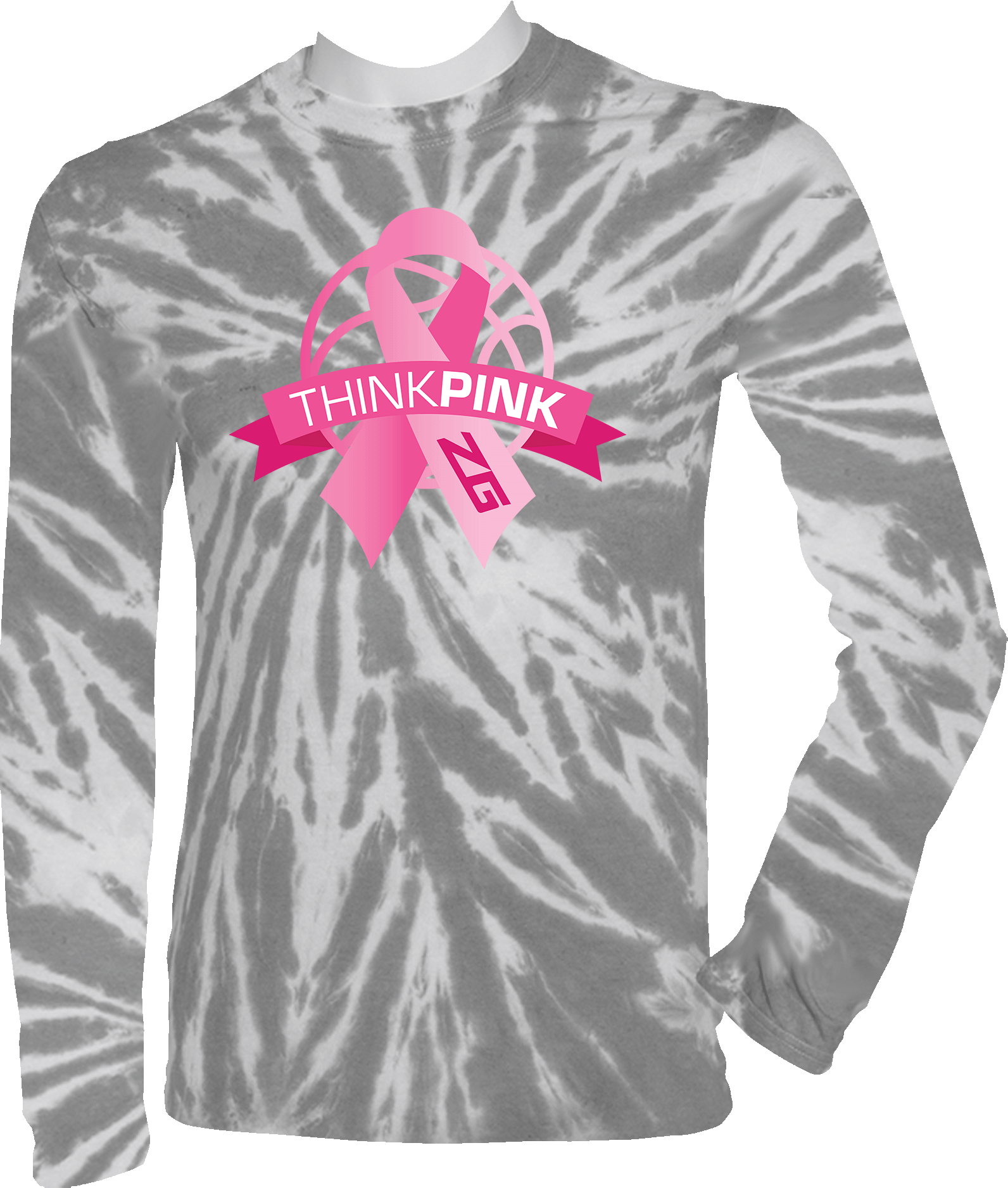 Tie-Dye Long Sleeves - 2024 Zero Gravity Think Pink Challenge