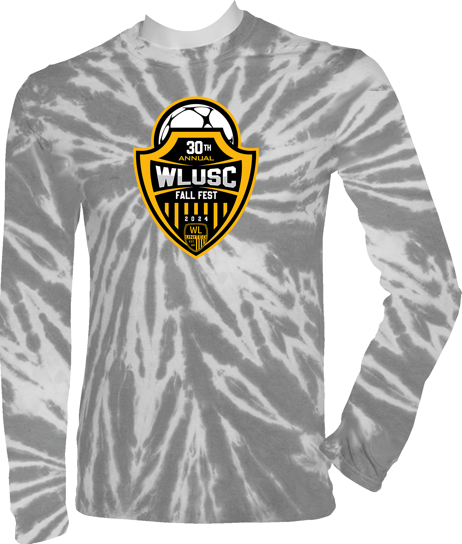 Tie-Dye Long Sleeves - 2024 30th Annual WLUSC Fall Fest