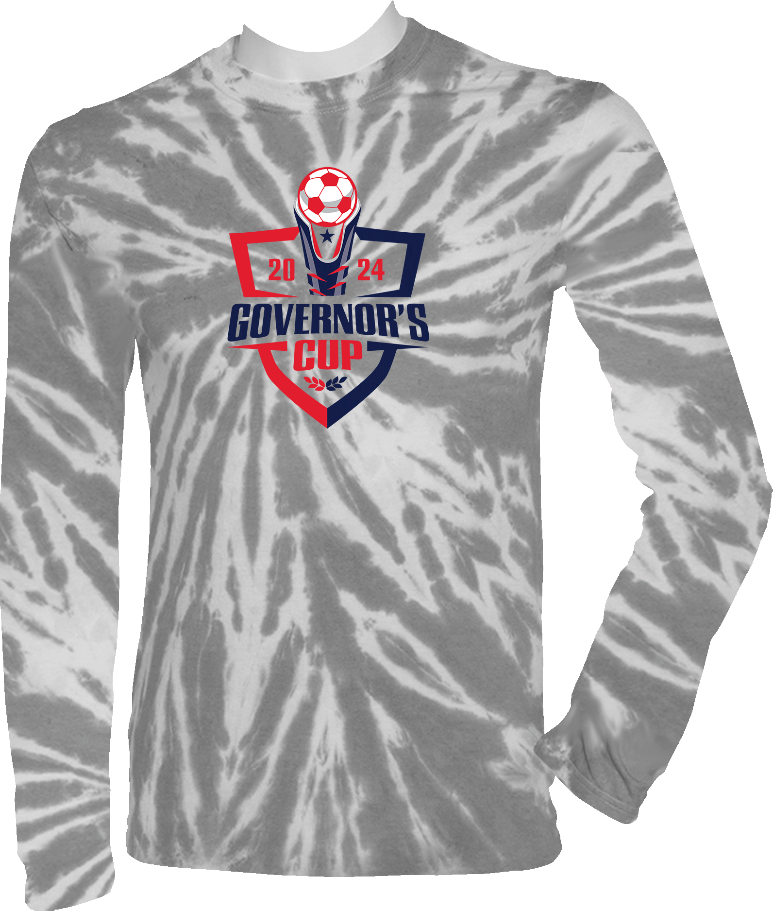 Tie-Dye Long Sleeves - 2024 Governor's Cup