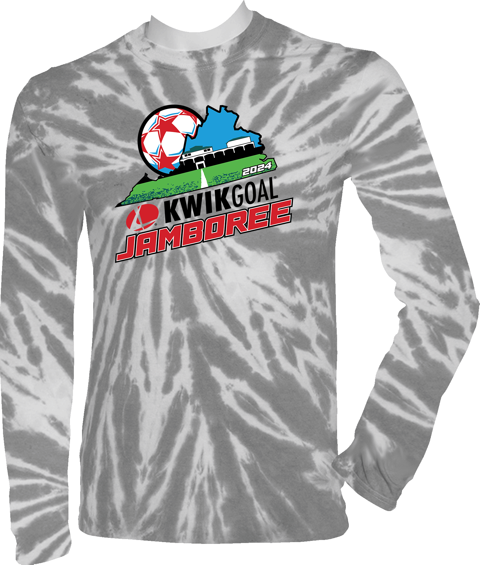 Tie-Dye Long Sleeves -  2024 Kwik Goal Jamboree