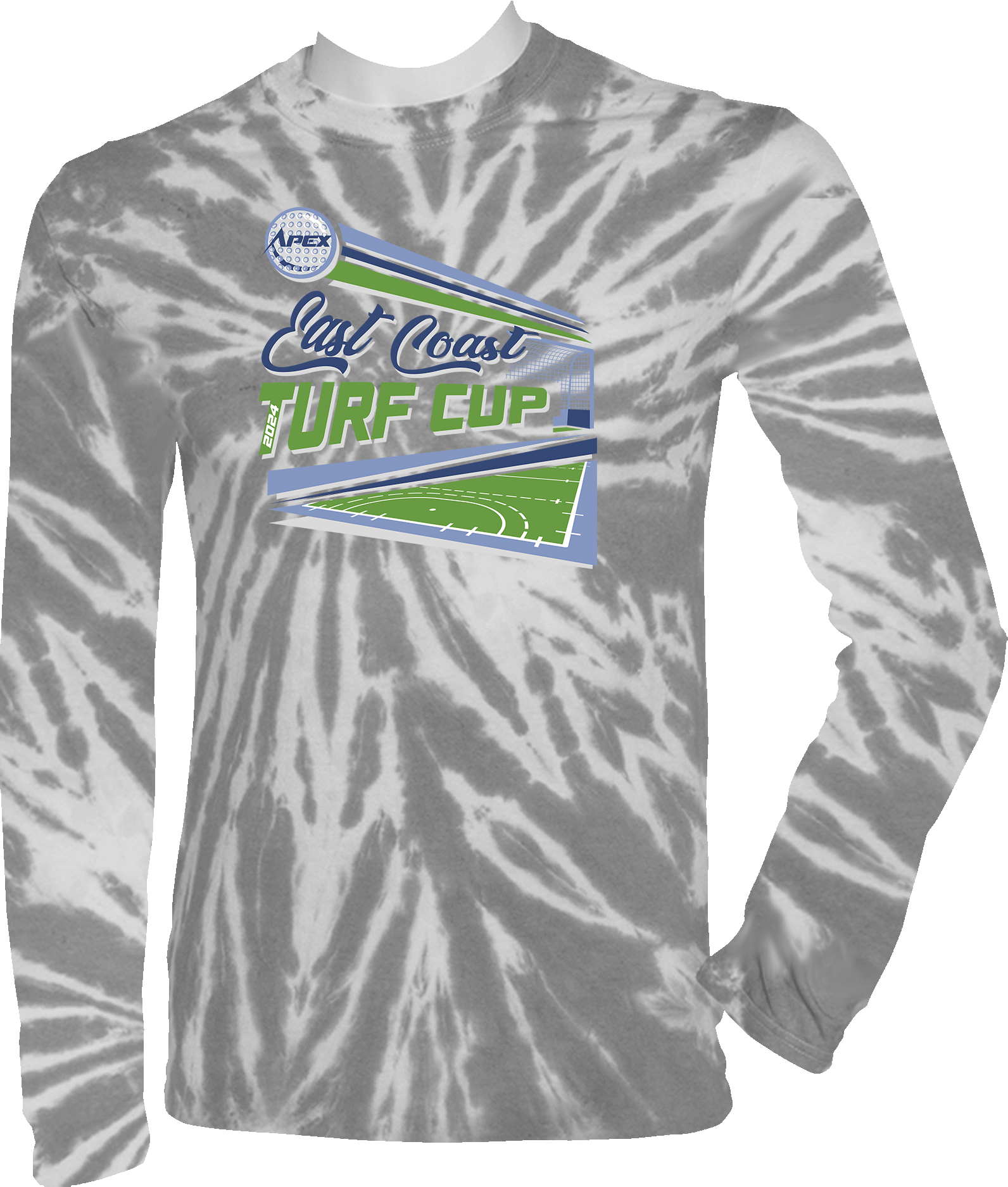 Tie-Dye Long Sleeves - 2024 East Coast Turf Cup