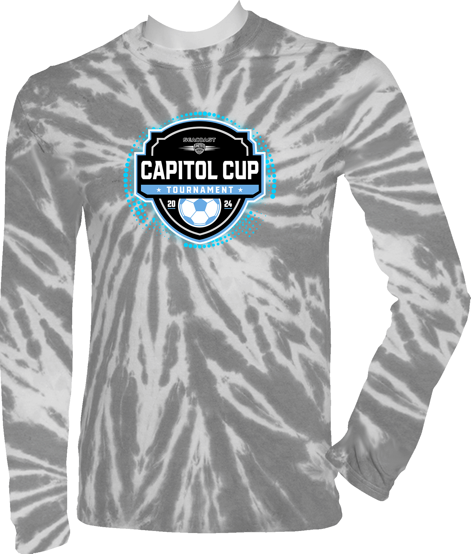 Tie-Dye Long Sleeves - 2024 Seacoast Capitol Cup Tournament