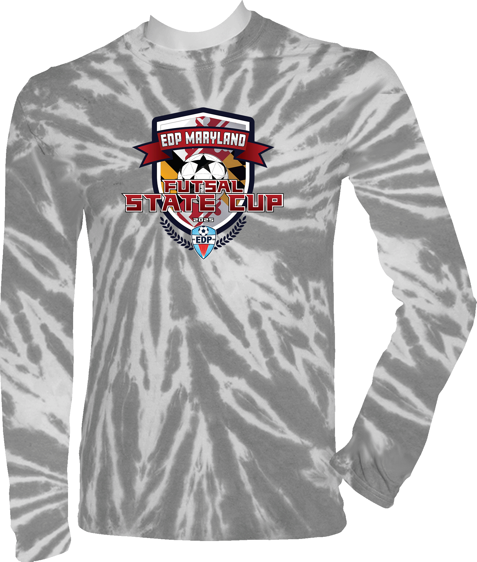 Tie-Dye Long Sleeves - 2025 EDP MD Futsal State Cup (Girls)