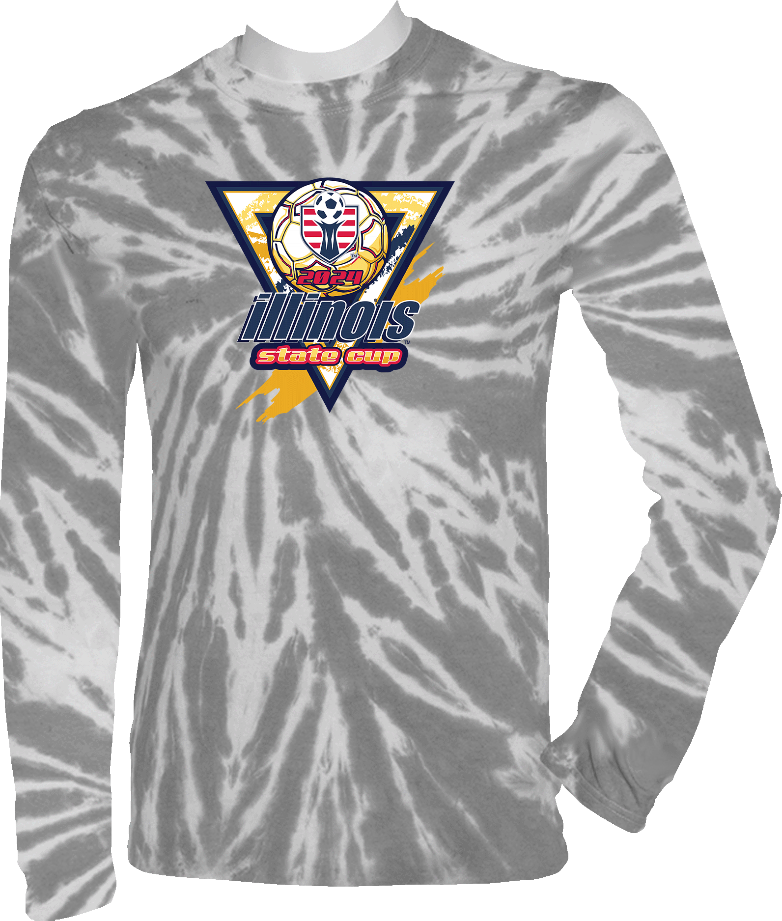 Tie-Dye Long Sleeves - 2024 USYS IL State Cup