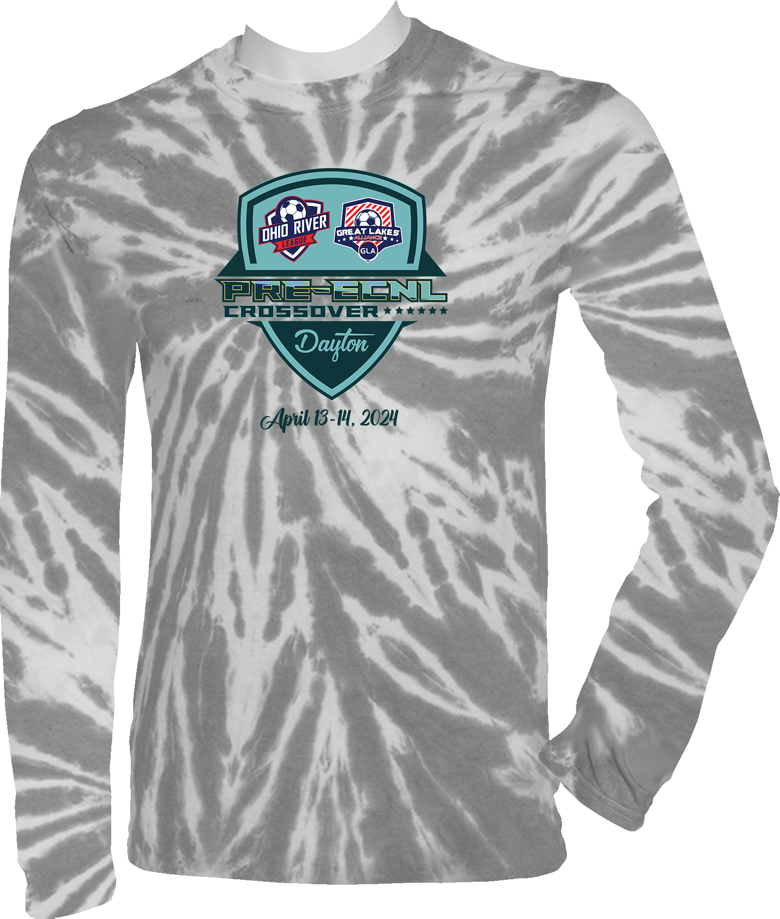 Tie-Dye Long Sleeves - 2024 Pre-ECNL Crossover Spring